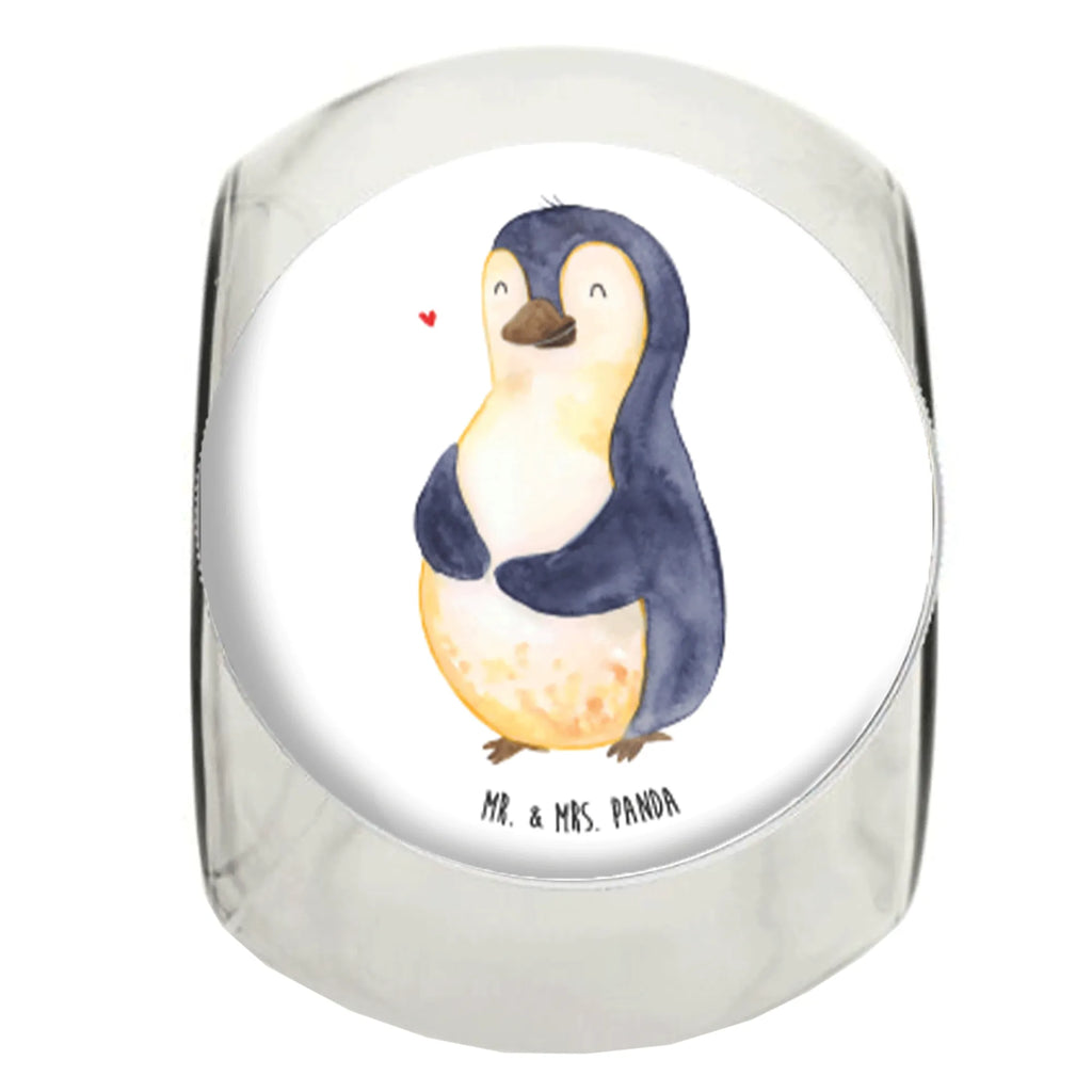 Bonbonglas Pinguin Diät Vorratsdose, Vorratsbehälter, Süßigkeitenglas, Süßigkeitendose, Kaffeedose, Müslidose, Teedose, Keksbehälter, Keksedose, Glasdose, Glasbälter, Vorratsglas, Küchenbehälter, Aufbewahrungsdose, Aufbewahungsglas, Gewürzdose, Küchenorganizer, Snackdose, Pinguin, Pinguine, Diät, Abnehmen, Abspecken, Gewicht, Motivation, Selbstliebe, Körperliebe, Selbstrespekt