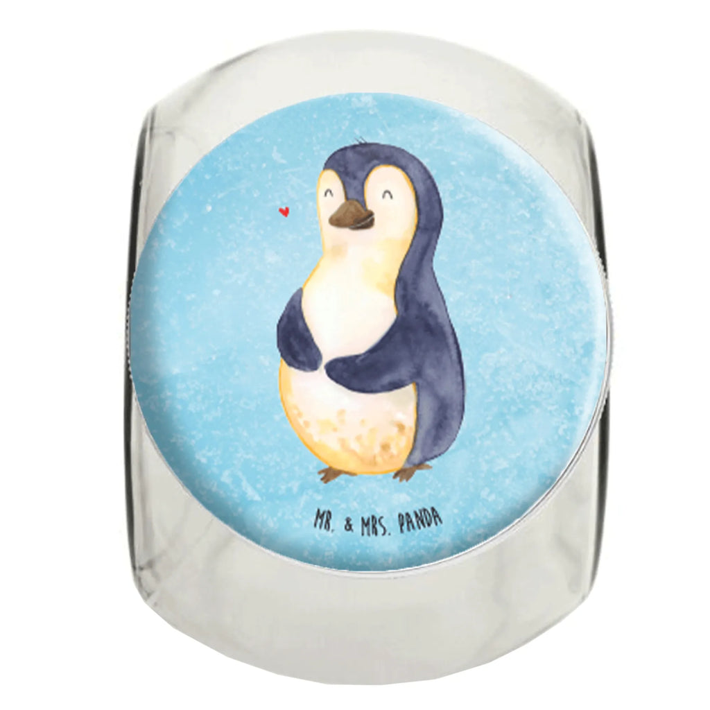 Bonbonglas Pinguin Diät Vorratsdose, Vorratsbehälter, Süßigkeitenglas, Süßigkeitendose, Kaffeedose, Müslidose, Teedose, Keksbehälter, Keksedose, Glasdose, Glasbälter, Vorratsglas, Küchenbehälter, Aufbewahrungsdose, Aufbewahungsglas, Gewürzdose, Küchenorganizer, Snackdose, Pinguin, Pinguine, Diät, Abnehmen, Abspecken, Gewicht, Motivation, Selbstliebe, Körperliebe, Selbstrespekt