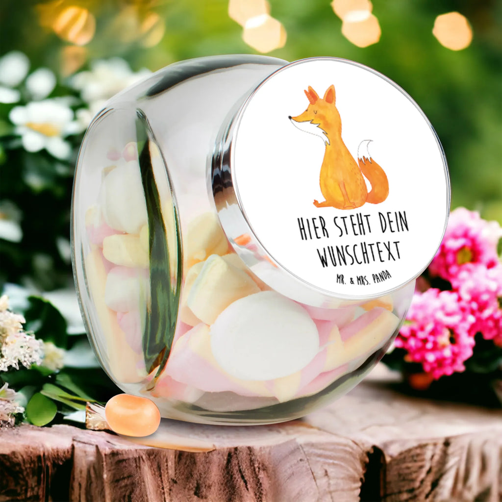 Personalisiertes Bonbonglas Fuchshörnchen Wunsch Vorratsdose, Vorratsbehälter, Süßigkeitenglas, Süßigkeitendose, Kaffeedose, Müslidose, Teedose, Keksbehälter, Keksedose, Glasdose, Glasbälter, Vorratsglas, Küchenbehälter, Aufbewahrungsdose, Aufbewahungsglas, Gewürzdose, Küchenorganizer, Snackdose, Einhorn, Einhörner, Einhorn Deko, Pegasus, Unicorn, Fuchs, Unicorns, Fuchshörnchen, Fuchshorn, Foxycorn, Füchse