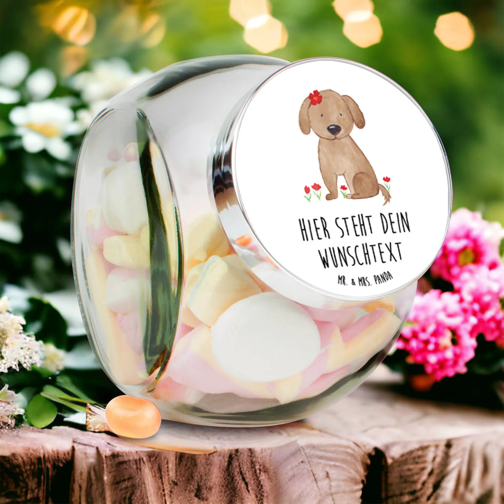 Personalisiertes Bonbonglas Hund Hundedame Vorratsdose, Vorratsbehälter, Süßigkeitenglas, Süßigkeitendose, Kaffeedose, Müslidose, Teedose, Keksbehälter, Keksedose, Glasdose, Glasbälter, Vorratsglas, Küchenbehälter, Aufbewahrungsdose, Aufbewahungsglas, Gewürzdose, Küchenorganizer, Snackdose, Hund, Hundemotiv, Haustier, Hunderasse, Tierliebhaber, Hundebesitzer, Sprüche, Hunde, Hundeliebe, Hundeglück, Liebe, Frauchen