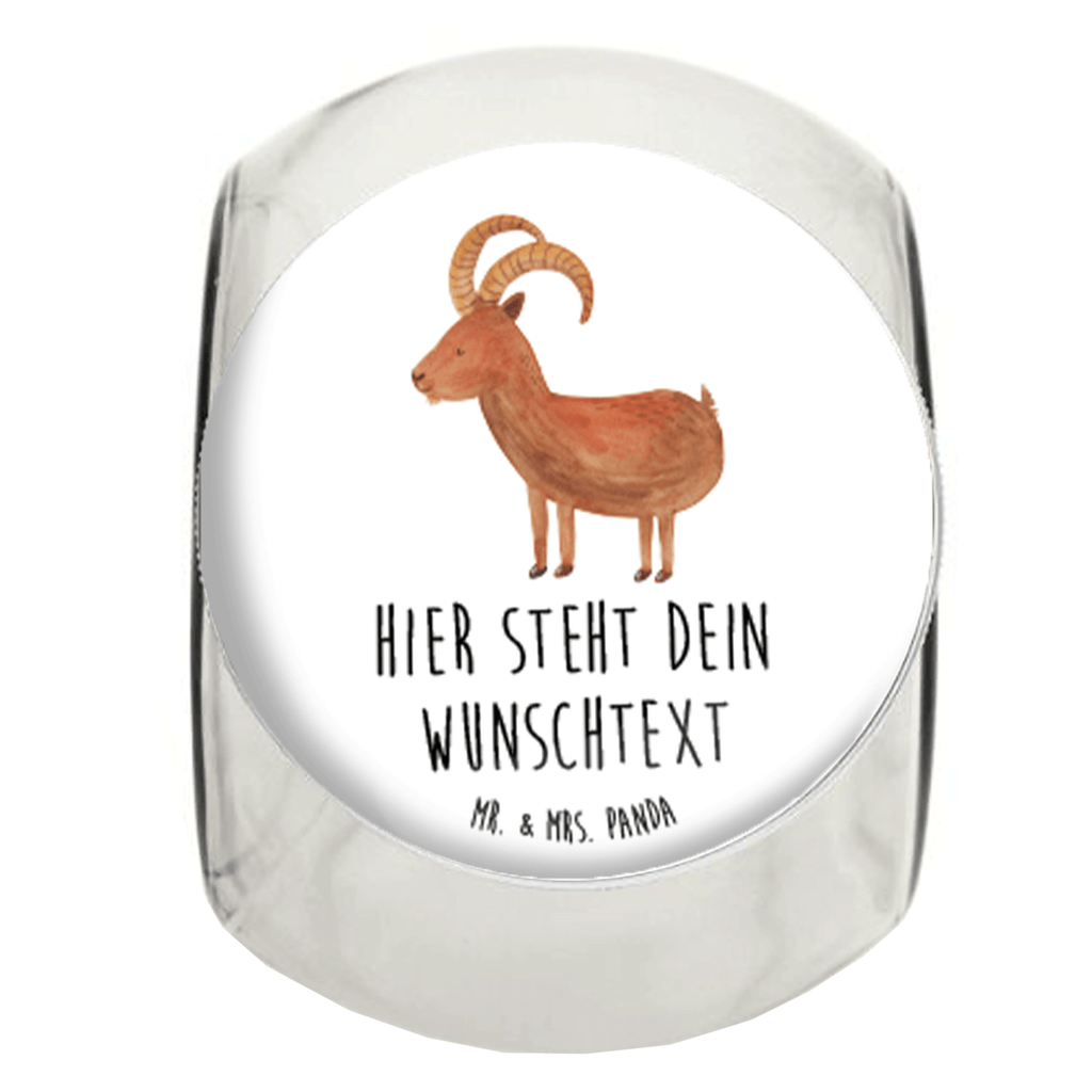 Personalisiertes Bonbonglas Sternzeichen Steinbock Vorratsdose, Vorratsbehälter, Süßigkeitenglas, Süßigkeitendose, Kaffeedose, Müslidose, Teedose, Keksbehälter, Keksedose, Glasdose, Glasbälter, Vorratsglas, Küchenbehälter, Aufbewahrungsdose, Aufbewahungsglas, Gewürzdose, Küchenorganizer, Snackdose, Tierkreiszeichen, Sternzeichen, Horoskop, Astrologie, Aszendent, Steinböcke, Steinbock Geschenk, Steinbock Sternzeichen, Geschenk Dezember, Geschenk Januar, Geburtstag Dezember, Geburtstag Januar, Ziege, Bock