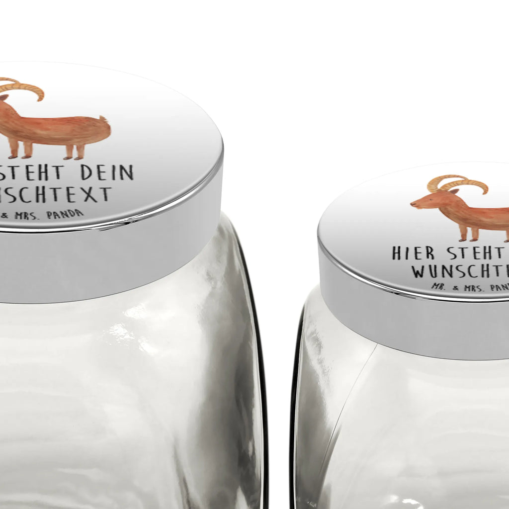 Personalisiertes Bonbonglas Sternzeichen Steinbock Vorratsdose, Vorratsbehälter, Süßigkeitenglas, Süßigkeitendose, Kaffeedose, Müslidose, Teedose, Keksbehälter, Keksedose, Glasdose, Glasbälter, Vorratsglas, Küchenbehälter, Aufbewahrungsdose, Aufbewahungsglas, Gewürzdose, Küchenorganizer, Snackdose, Tierkreiszeichen, Sternzeichen, Horoskop, Astrologie, Aszendent, Steinböcke, Steinbock Geschenk, Steinbock Sternzeichen, Geschenk Dezember, Geschenk Januar, Geburtstag Dezember, Geburtstag Januar, Ziege, Bock