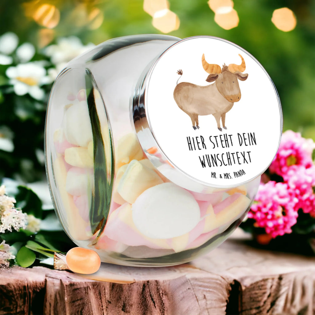 Personalisiertes Bonbonglas Sternzeichen Stier Vorratsdose, Vorratsbehälter, Süßigkeitenglas, Süßigkeitendose, Kaffeedose, Müslidose, Teedose, Keksbehälter, Keksedose, Glasdose, Glasbälter, Vorratsglas, Küchenbehälter, Aufbewahrungsdose, Aufbewahungsglas, Gewürzdose, Küchenorganizer, Snackdose, Tierkreiszeichen, Sternzeichen, Horoskop, Astrologie, Aszendent, Stier, Stier Geschenk, Stier Sternzeichen, Geschenk Mai, Geschenk April, Geburtstag Mai, Geburtstag April, Rind, Ochse