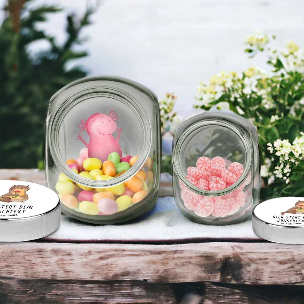 Personalisiertes Bonbonglas Otter Blumenstrauß Vorratsdose, Vorratsbehälter, Süßigkeitenglas, Süßigkeitendose, Kaffeedose, Müslidose, Teedose, Keksbehälter, Keksedose, Glasdose, Glasbälter, Vorratsglas, Küchenbehälter, Aufbewahrungsdose, Aufbewahungsglas, Gewürzdose, Küchenorganizer, Snackdose, Otter, Fischotter, Seeotter, Otter Seeotter See Otter