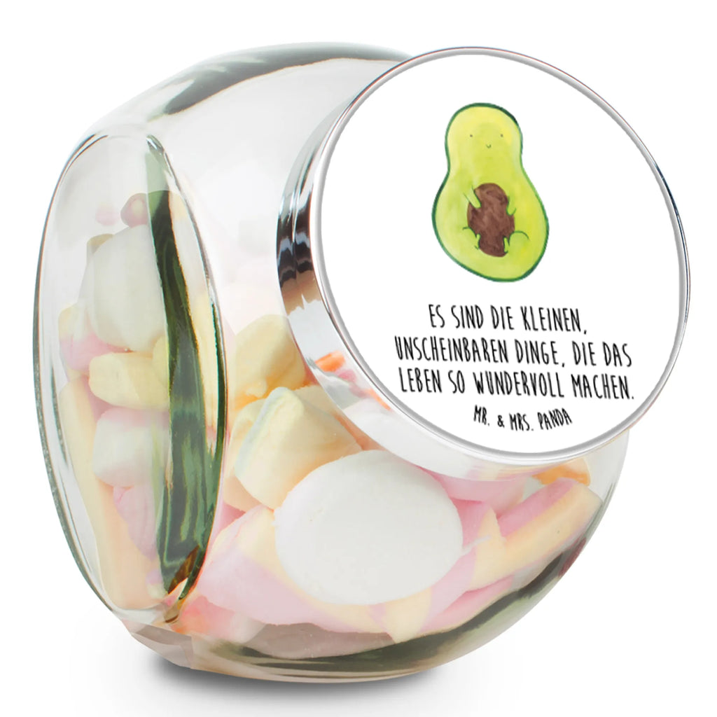 Bonbonglas Avocado Kern Vorratsdose, Vorratsbehälter, Süßigkeitenglas, Süßigkeitendose, Kaffeedose, Müslidose, Teedose, Keksbehälter, Keksedose, Glasdose, Glasbälter, Vorratsglas, Küchenbehälter, Aufbewahrungsdose, Aufbewahungsglas, Gewürzdose, Küchenorganizer, Snackdose, Avocado, Veggie, Vegan, Gesund, Avokado, Avocadokern, Kern, Pflanze, Spruch Leben