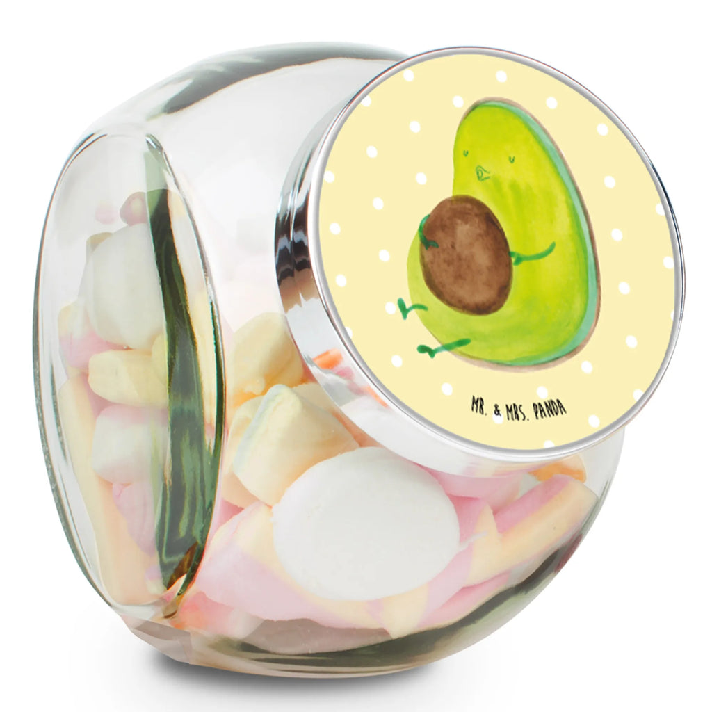 Bonbonglas Avocado pfeift Vorratsdose, Vorratsbehälter, Süßigkeitenglas, Süßigkeitendose, Kaffeedose, Müslidose, Teedose, Keksbehälter, Keksedose, Glasdose, Glasbälter, Vorratsglas, Küchenbehälter, Aufbewahrungsdose, Aufbewahungsglas, Gewürzdose, Küchenorganizer, Snackdose, Avocado, Veggie, Vegan, Gesund, Diät, Abnehmen, Ernährung, dick sein