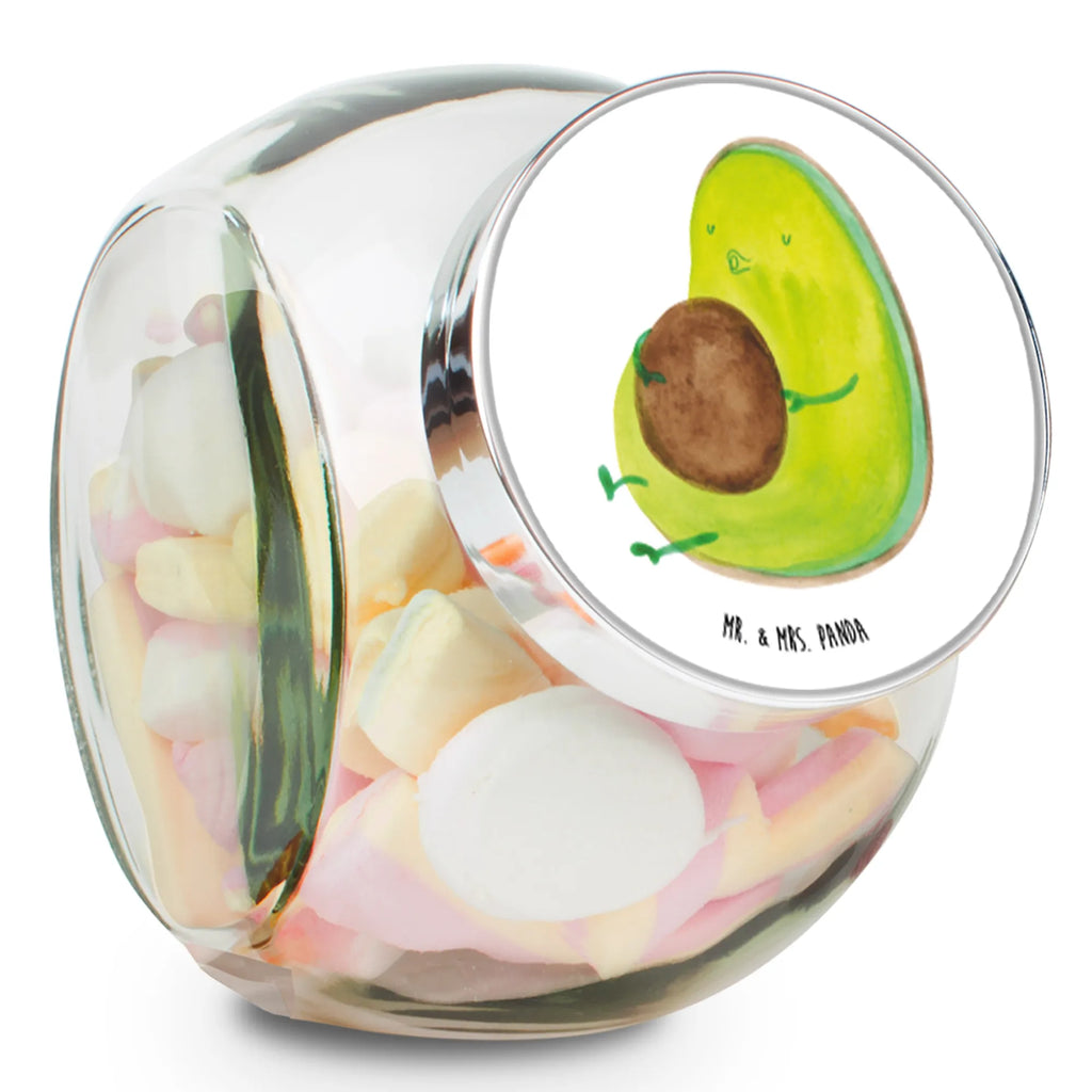 Bonbonglas Avocado pfeift Vorratsdose, Vorratsbehälter, Süßigkeitenglas, Süßigkeitendose, Kaffeedose, Müslidose, Teedose, Keksbehälter, Keksedose, Glasdose, Glasbälter, Vorratsglas, Küchenbehälter, Aufbewahrungsdose, Aufbewahungsglas, Gewürzdose, Küchenorganizer, Snackdose, Avocado, Veggie, Vegan, Gesund, Diät, Abnehmen, Ernährung, dick sein