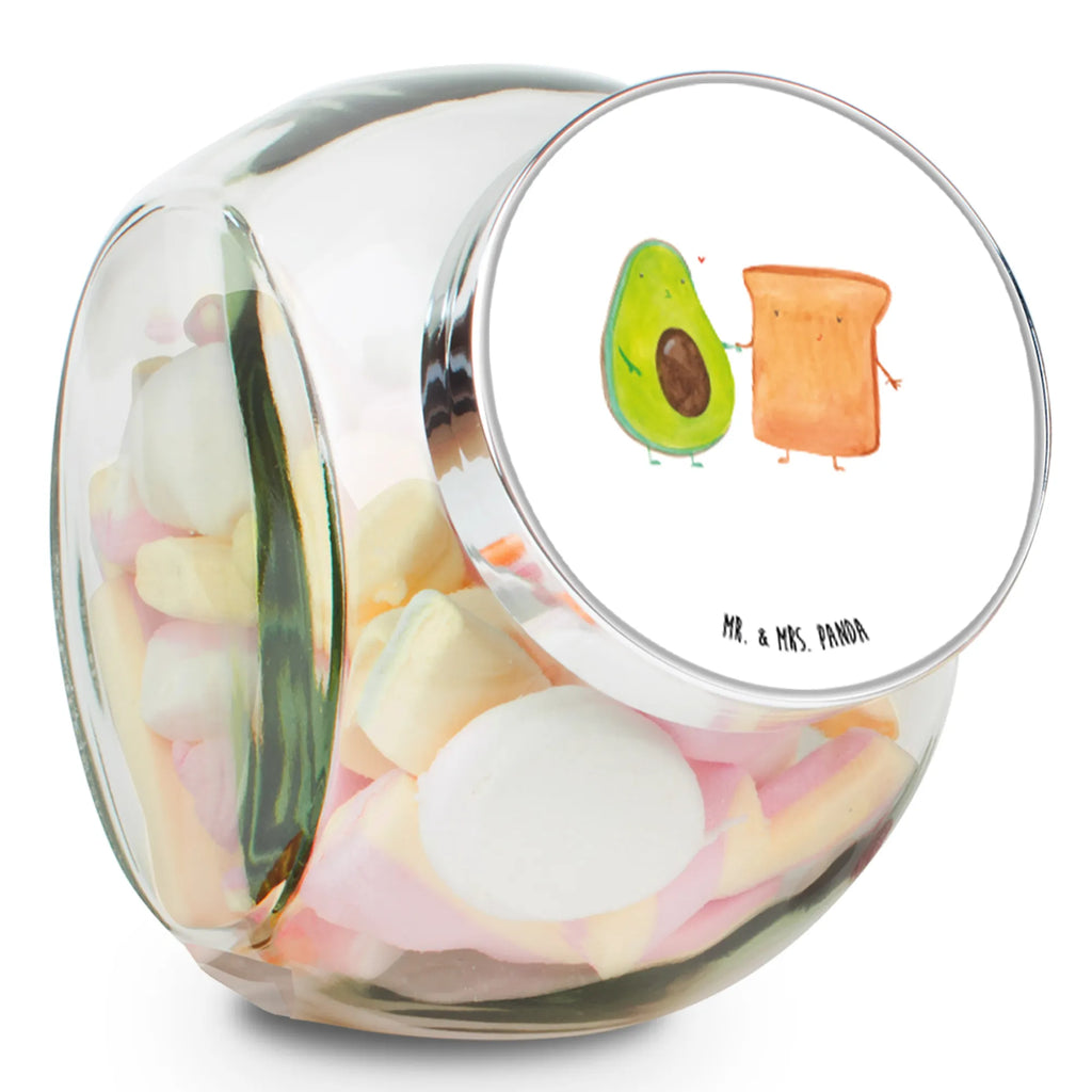 Bonbonglas Avocado + Toast Vorratsdose, Vorratsbehälter, Süßigkeitenglas, Süßigkeitendose, Kaffeedose, Müslidose, Teedose, Keksbehälter, Keksedose, Glasdose, Glasbälter, Vorratsglas, Küchenbehälter, Aufbewahrungsdose, Aufbewahungsglas, Gewürzdose, Küchenorganizer, Snackdose, Avocado, Veggie, Vegan, Gesund, Toast, Toastbrot, Liebespaar, Pärchen, Freund, Freundin, Verlobt, Verlobungsparty, Hochzeit, Hochzeitsgeschenk, Jahrestag, Jahrestagsgeschenk