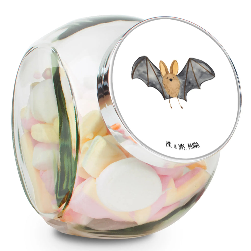 Bonbonglas Fledermaus Flügel Vorratsdose, Vorratsbehälter, Süßigkeitenglas, Süßigkeitendose, Kaffeedose, Müslidose, Teedose, Keksbehälter, Keksedose, Glasdose, Glasbälter, Vorratsglas, Küchenbehälter, Aufbewahrungsdose, Aufbewahungsglas, Gewürzdose, Küchenorganizer, Snackdose, Tiermotive, Gute Laune, lustige Sprüche, Tiere