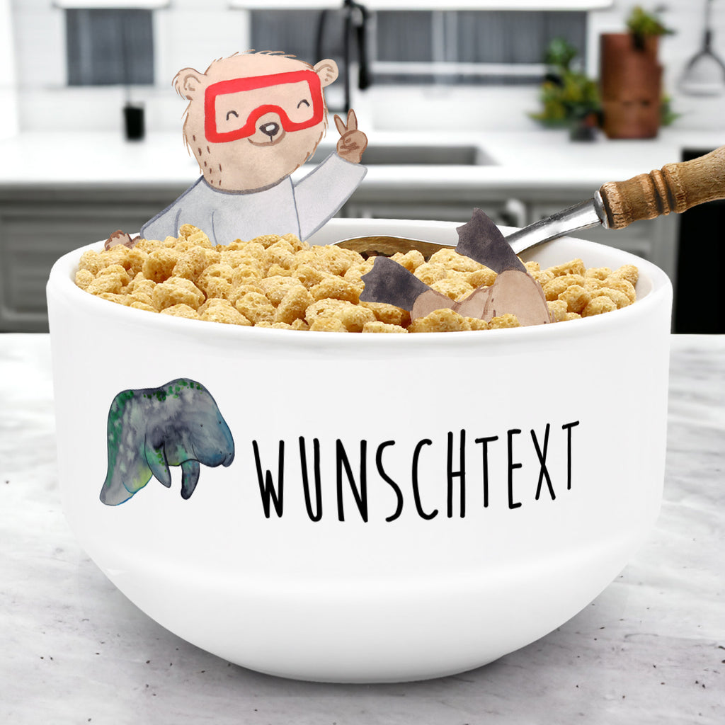 Personalisierte Müslischale Seekuh chillt Müslischale, Müslischüssel, Früstücksschüssel, Schüssel, Keramik Schüssel, Dessertschüssel, Salatschüssel, Suppenschüssel, Obstschale, Porzellan Schale, Snackschale, Meerestiere, Meer, Urlaub, Seekuh, Seekühe, Diät, Abnehmen, Zucker, Diätwahn, Essen, Süßigkeiten