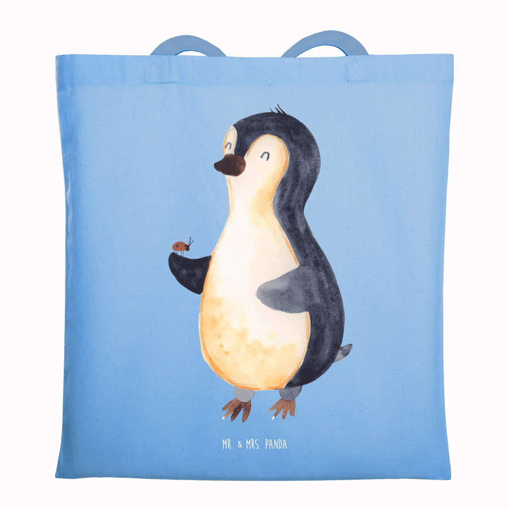 Tragetasche Pinguin Marienkäfer Beuteltasche, Beutel, Einkaufstasche, Jutebeutel, Stoffbeutel, Tasche, Shopper, Umhängetasche, Strandtasche, Schultertasche, Stofftasche, Tragetasche, Badetasche, Jutetasche, Einkaufstüte, Laptoptasche, Pinguin, Pinguine, Marienkäfer, Liebe, Wunder, Glück, Freude, Lebensfreude