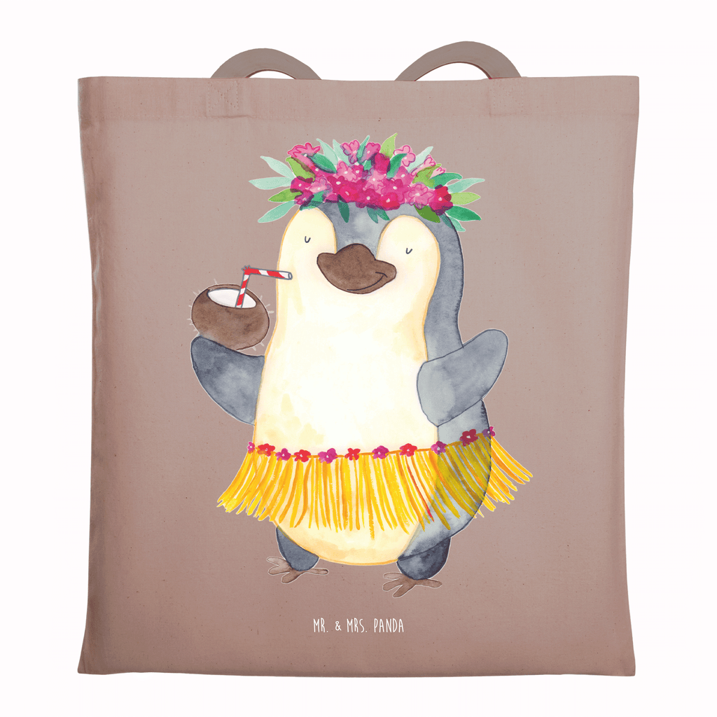 Tragetasche Pinguin Kokosnuss Beuteltasche, Beutel, Einkaufstasche, Jutebeutel, Stoffbeutel, Tasche, Shopper, Umhängetasche, Strandtasche, Schultertasche, Stofftasche, Tragetasche, Badetasche, Jutetasche, Einkaufstüte, Laptoptasche, Pinguin, Aloha, Hawaii, Urlaub, Kokosnuss, Pinguine