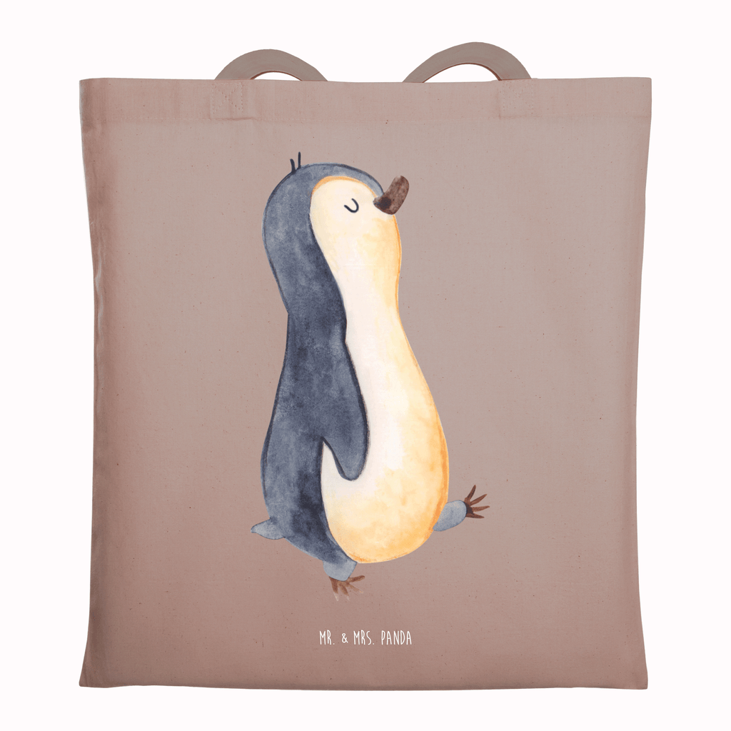 Tragetasche Pinguin marschieren Beuteltasche, Beutel, Einkaufstasche, Jutebeutel, Stoffbeutel, Tasche, Shopper, Umhängetasche, Strandtasche, Schultertasche, Stofftasche, Tragetasche, Badetasche, Jutetasche, Einkaufstüte, Laptoptasche, Pinguin, Pinguine, Frühaufsteher, Langschläfer, Bruder, Schwester, Familie