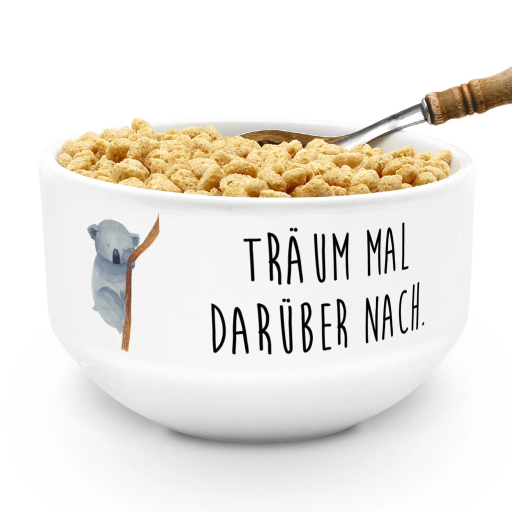 Müslischale Koalabär Müslischale, Müslischüssel, Früstücksschüssel, Schüssel, Keramik Schüssel, Dessertschüssel, Salatschüssel, Suppenschüssel, Obstschale, Porzellan Schale, Snackschale, Müsli schalen, Müsli schale, Müslischale Keramik, Müslischalen bunt, Weiße Müslischalen, Bunte Müslischalen, Müslischale Porzellan, Müslischale lustig, Keramik Müslischale, Frühstücksschalen, Schöne Müslischalen, Müslischale mit Spruch, Tiermotive, Gute Laune, lustige Sprüche, Tiere, Koala, träumen, Traum, schlafen, Schlafzimmer, Traumland, Bär, Koalabär