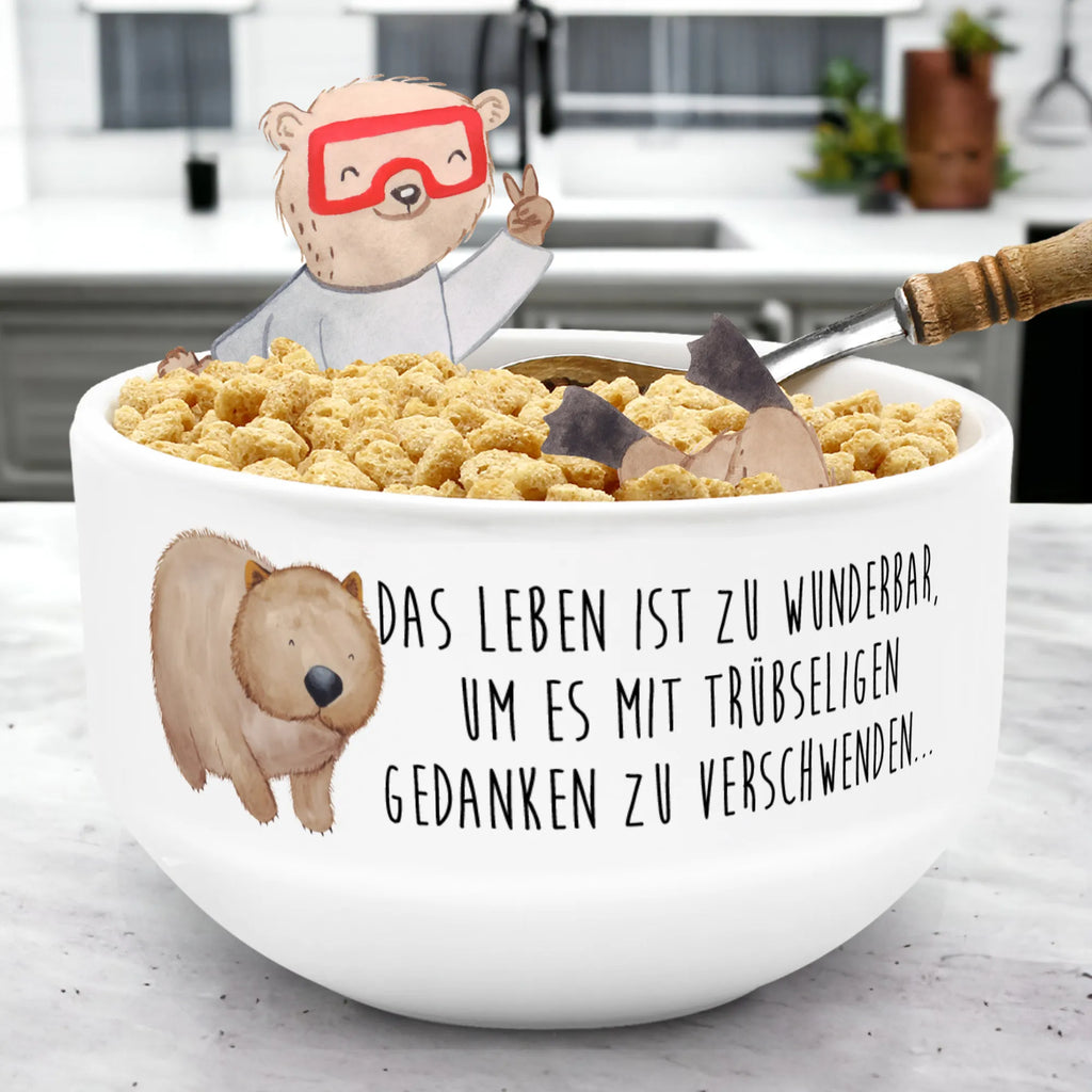 Müslischale Wombat Müslischale, Müslischüssel, Früstücksschüssel, Schüssel, Keramik Schüssel, Dessertschüssel, Salatschüssel, Suppenschüssel, Obstschale, Porzellan Schale, Snackschale, Müsli schalen, Müsli schale, Müslischale Keramik, Müslischalen bunt, Weiße Müslischalen, Bunte Müslischalen, Müslischale Porzellan, Müslischale lustig, Keramik Müslischale, Frühstücksschalen, Schöne Müslischalen, Müslischale mit Spruch, Tiermotive, Gute Laune, lustige Sprüche, Tiere, Wombat, Das Leben ist schön, Motivation, Spruch, Australien