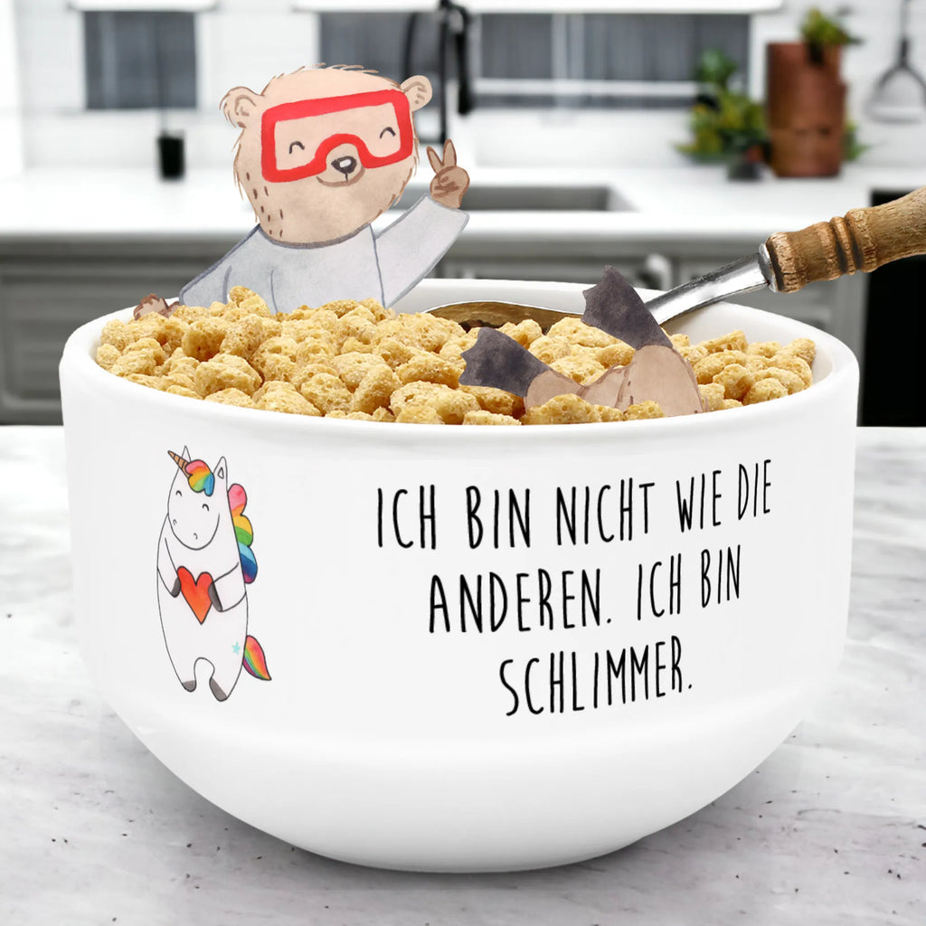 Müslischale Einhorn Herz Müslischale, Müslischüssel, Früstücksschüssel, Schüssel, Keramik Schüssel, Dessertschüssel, Salatschüssel, Suppenschüssel, Obstschale, Porzellan Schale, Snackschale, Müsli schalen, Müsli schale, Müslischale Keramik, Müslischalen bunt, Weiße Müslischalen, Bunte Müslischalen, Müslischale Porzellan, Müslischale lustig, Keramik Müslischale, Frühstücksschalen, Schöne Müslischalen, Müslischale mit Spruch, Einhorn, Einhörner, Einhorn Deko, Pegasus, Unicorn, Herz, schlimm, böse, witzig, lustig, Freundin, anders, bunt