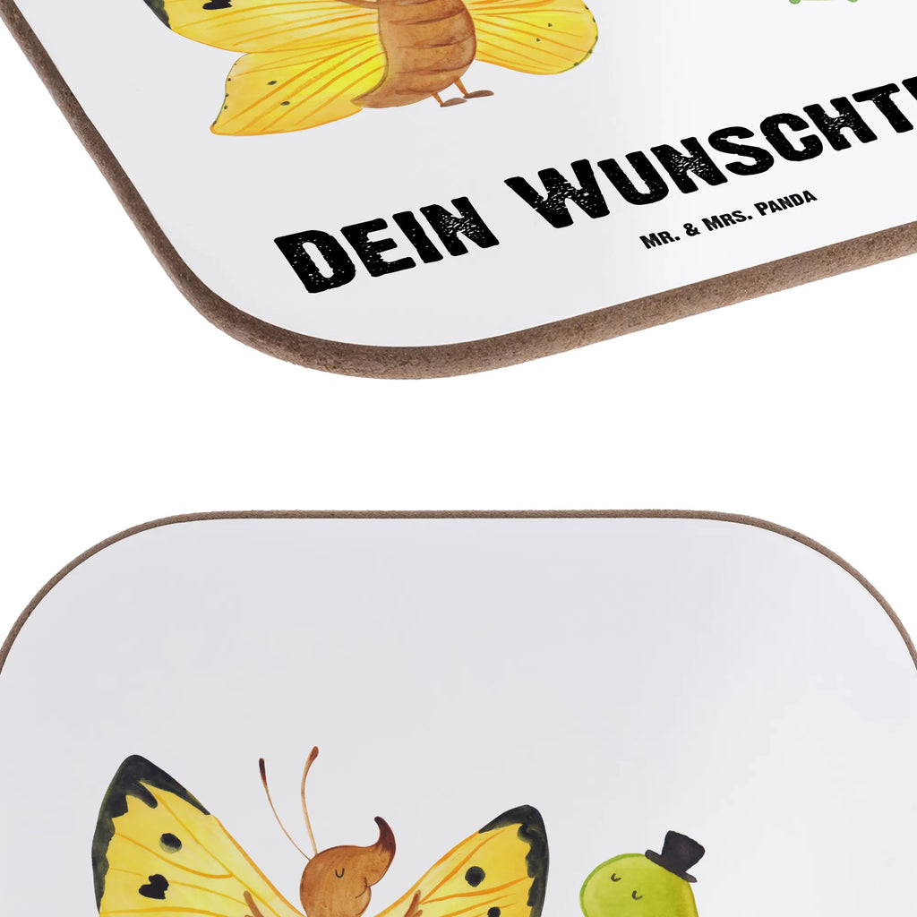 Personalisierte Untersetzer Raupe & Schmetterling Personalisierte Untersetzer, PErsonalisierte Bierdeckel, Personalisierte Glasuntersetzer, Peronalisierte Untersetzer Gläser, Personalisiert Getränkeuntersetzer, Untersetzer mit Namen, Bedrucken, Personalisieren, Namensaufdruck, Tiermotive, Gute Laune, lustige Sprüche, Tiere, Raupe, Schmetterling, Zitronenfalter, Entwicklung, Erwachsen werden, Kokon, Hut, Hütchen, Schönheit, Aufwachsen