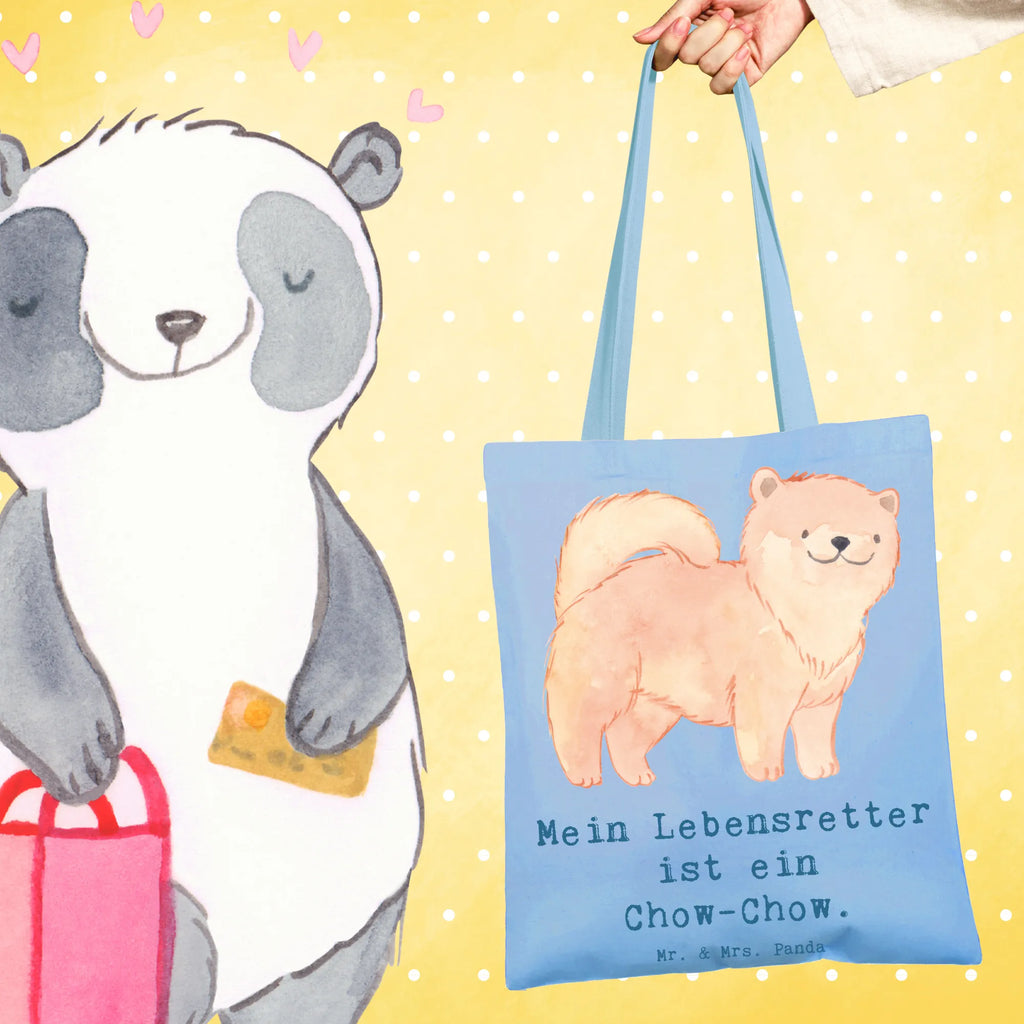 Tragetasche Chow-Chow Lebensretter Beuteltasche, Beutel, Einkaufstasche, Jutebeutel, Stoffbeutel, Tasche, Shopper, Umhängetasche, Strandtasche, Schultertasche, Stofftasche, Tragetasche, Badetasche, Jutetasche, Einkaufstüte, Laptoptasche, Hund, Hunderasse, Rassehund, Hundebesitzer, Geschenk, Tierfreund, Schenken, Welpe, Chow-Chow, Asiatischer Spitz