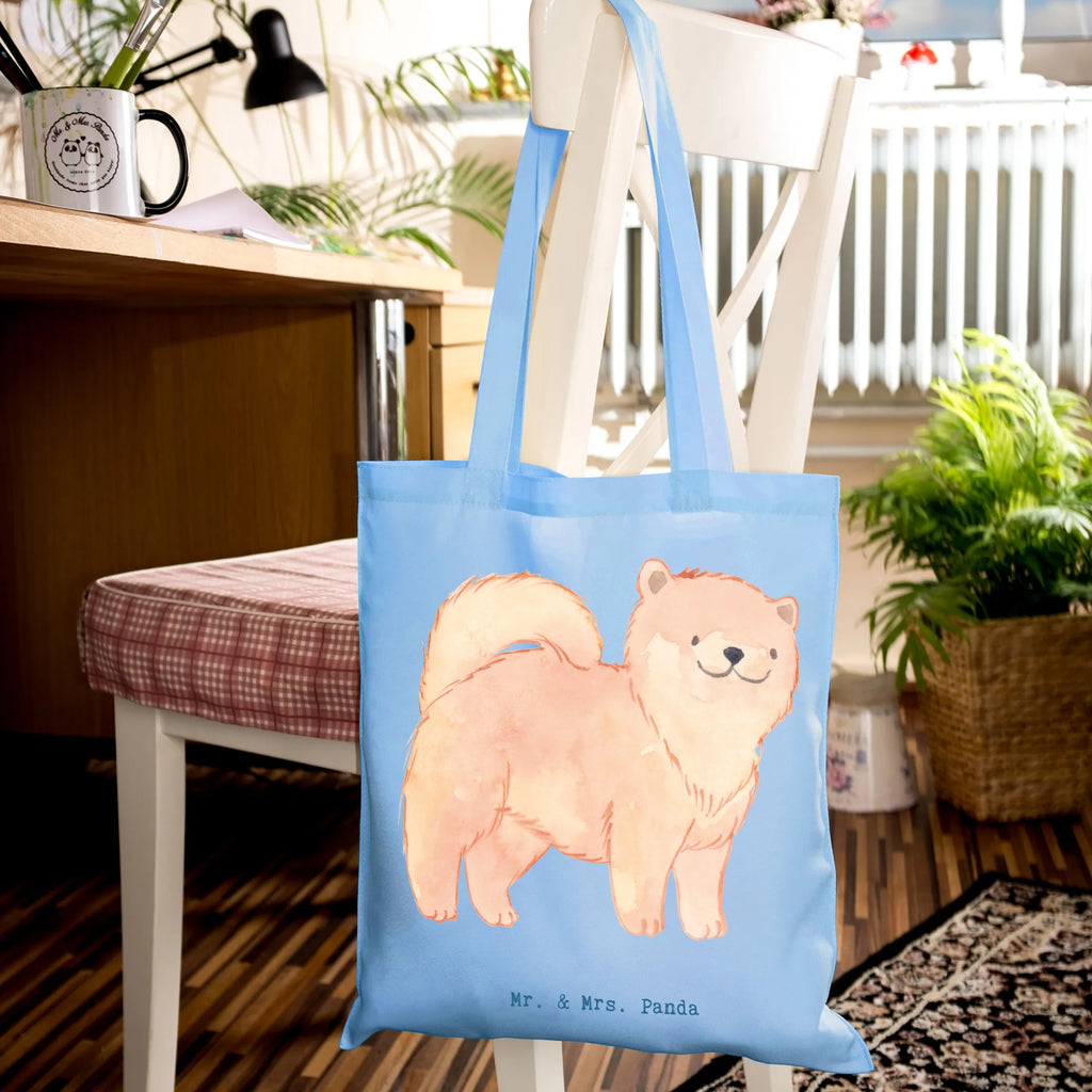 Tragetasche Chow-Chow Lebensretter Beuteltasche, Beutel, Einkaufstasche, Jutebeutel, Stoffbeutel, Tasche, Shopper, Umhängetasche, Strandtasche, Schultertasche, Stofftasche, Tragetasche, Badetasche, Jutetasche, Einkaufstüte, Laptoptasche, Hund, Hunderasse, Rassehund, Hundebesitzer, Geschenk, Tierfreund, Schenken, Welpe, Chow-Chow, Asiatischer Spitz