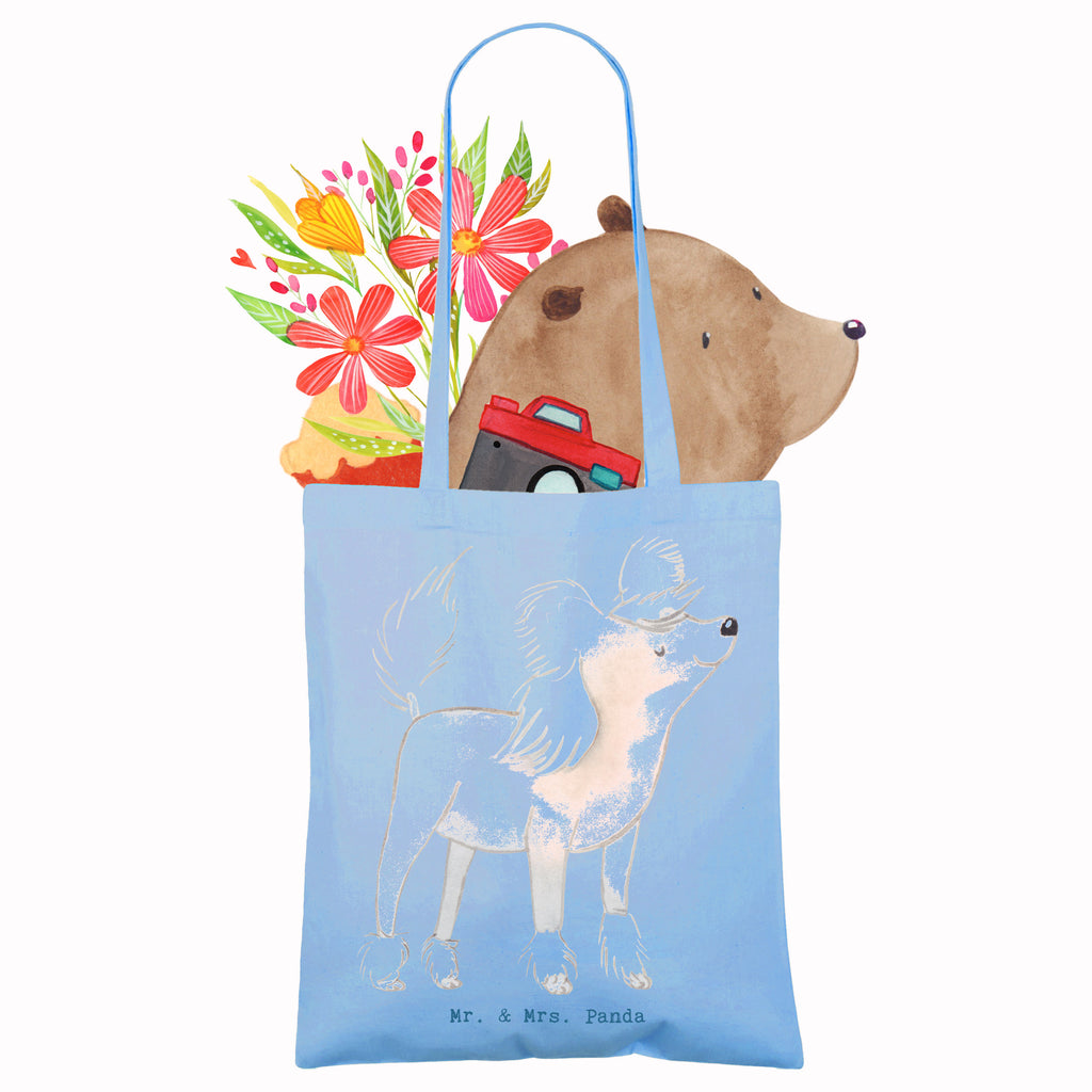 Tragetasche Chinesischer Schopfhund Moment Beuteltasche, Beutel, Einkaufstasche, Jutebeutel, Stoffbeutel, Tasche, Shopper, Umhängetasche, Strandtasche, Schultertasche, Stofftasche, Tragetasche, Badetasche, Jutetasche, Einkaufstüte, Laptoptasche, Hund, Hunderasse, Rassehund, Hundebesitzer, Geschenk, Tierfreund, Schenken, Welpe, Chinesischer Schopfhund, Chinese Crested Dog