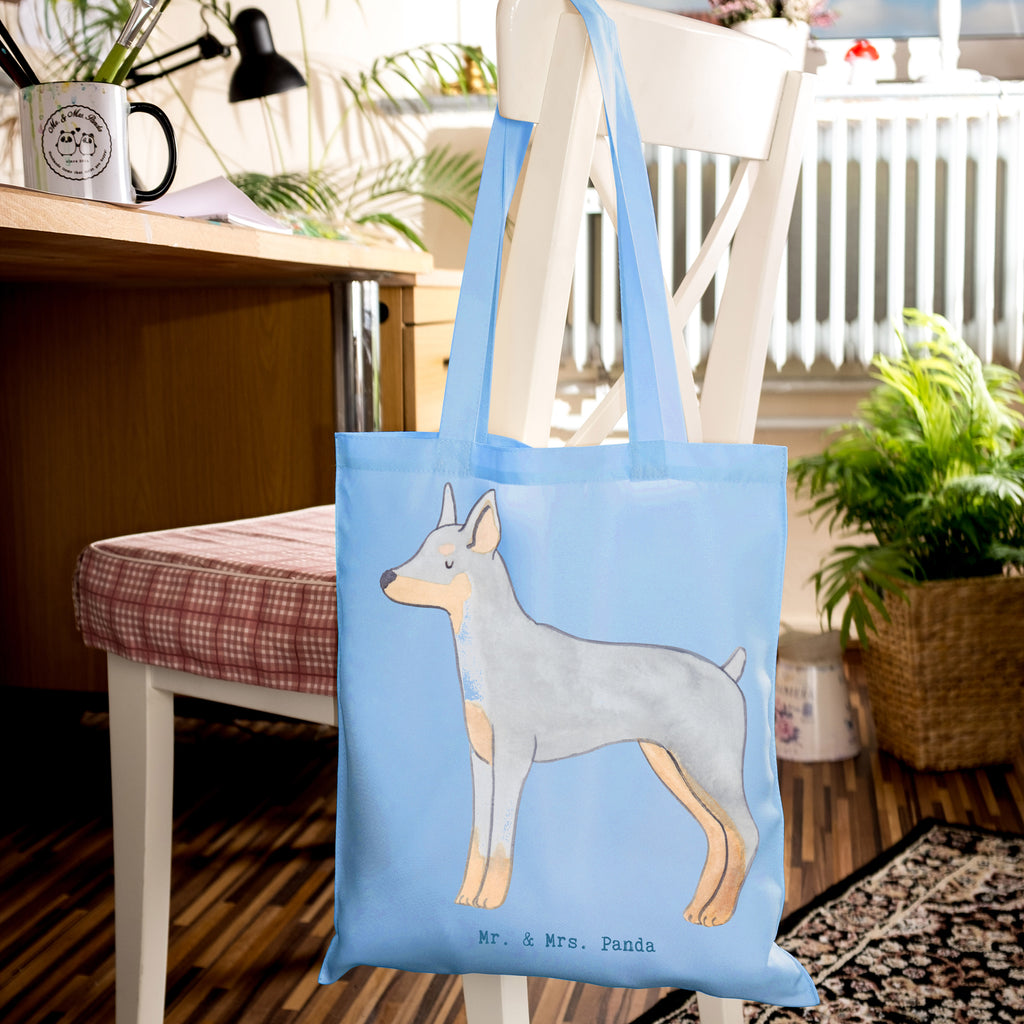 Tragetasche Dobermann Pinscher Lebensretter Beuteltasche, Beutel, Einkaufstasche, Jutebeutel, Stoffbeutel, Tasche, Shopper, Umhängetasche, Strandtasche, Schultertasche, Stofftasche, Tragetasche, Badetasche, Jutetasche, Einkaufstüte, Laptoptasche, Hund, Hunderasse, Rassehund, Hundebesitzer, Geschenk, Tierfreund, Schenken, Welpe, Dobermann Pinscher