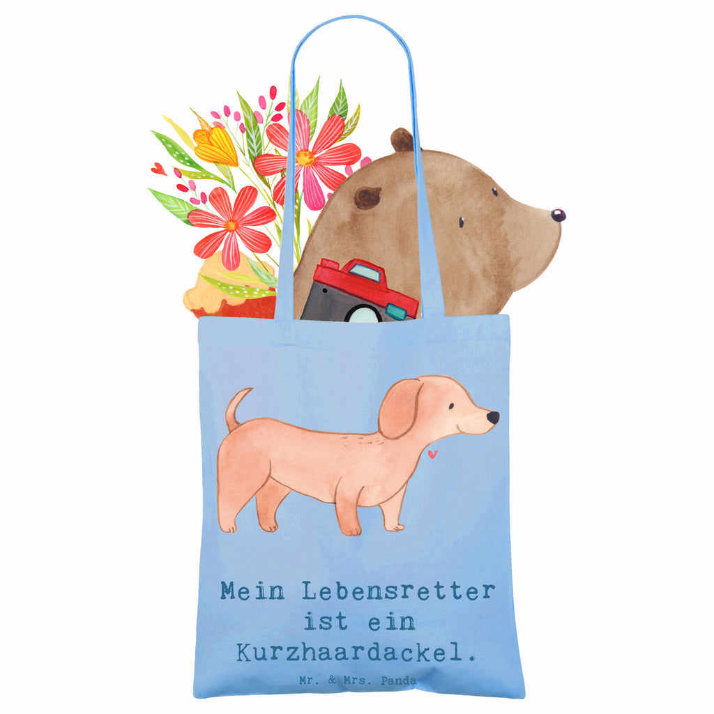 Tragetasche Dackel Kurzhaardackel Lebensretter Beuteltasche, Beutel, Einkaufstasche, Jutebeutel, Stoffbeutel, Tasche, Shopper, Umhängetasche, Strandtasche, Schultertasche, Stofftasche, Tragetasche, Badetasche, Jutetasche, Einkaufstüte, Laptoptasche, Hund, Hunderasse, Rassehund, Hundebesitzer, Geschenk, Tierfreund, Schenken, Welpe, Teckel, Dachshund, Kurzhaardackel