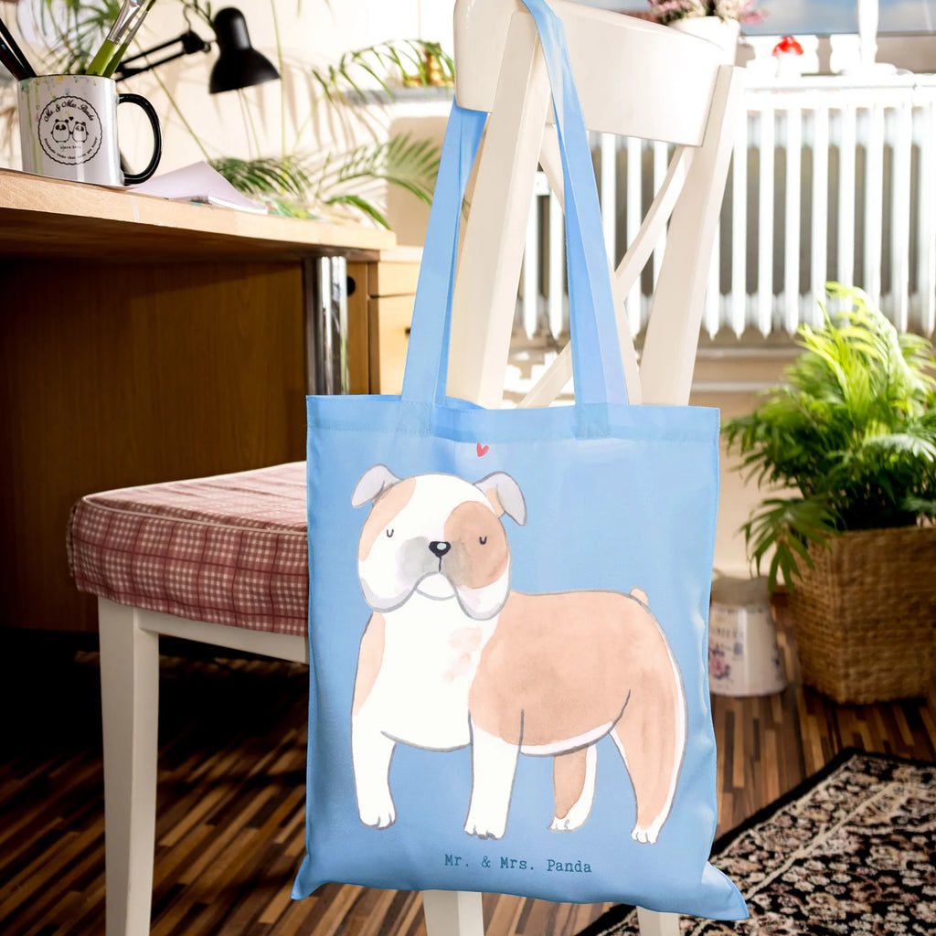 Tragetasche Englische Bulldogge Lebensretter Beuteltasche, Beutel, Einkaufstasche, Jutebeutel, Stoffbeutel, Tasche, Shopper, Umhängetasche, Strandtasche, Schultertasche, Stofftasche, Tragetasche, Badetasche, Jutetasche, Einkaufstüte, Laptoptasche, Hund, Hunderasse, Rassehund, Hundebesitzer, Geschenk, Tierfreund, Schenken, Welpe, Englische Bulldogge