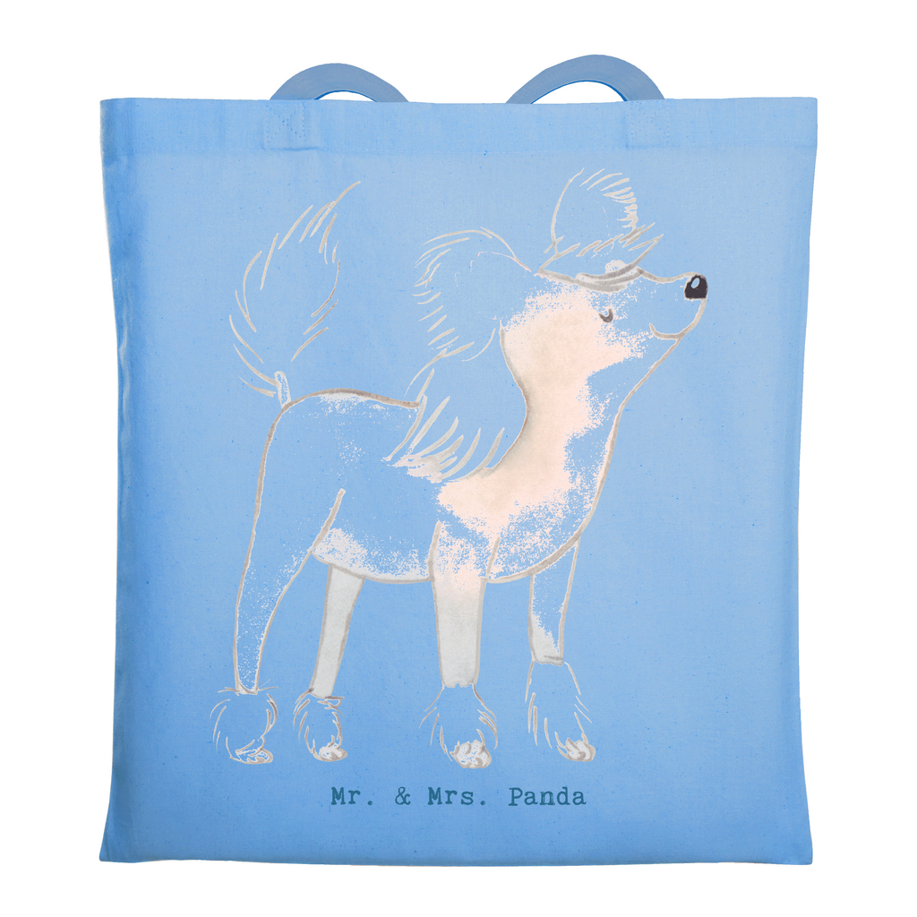 Tragetasche Chinesischer Schopfhund Lebensretter Beuteltasche, Beutel, Einkaufstasche, Jutebeutel, Stoffbeutel, Tasche, Shopper, Umhängetasche, Strandtasche, Schultertasche, Stofftasche, Tragetasche, Badetasche, Jutetasche, Einkaufstüte, Laptoptasche, Hund, Hunderasse, Rassehund, Hundebesitzer, Geschenk, Tierfreund, Schenken, Welpe, Chinesischer Schopfhund, Chinese Crested Dog