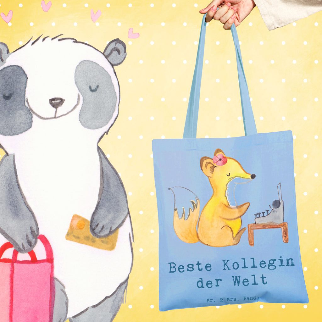 Tragetasche Fuchs Beste Kollegin der Welt Beuteltasche, Beutel, Einkaufstasche, Jutebeutel, Stoffbeutel, Tasche, Shopper, Umhängetasche, Strandtasche, Schultertasche, Stofftasche, Tragetasche, Badetasche, Jutetasche, Einkaufstüte, Laptoptasche, für, Dankeschön, Geschenk, Schenken, Geburtstag, Geburtstagsgeschenk, Geschenkidee, Danke, Bedanken, Mitbringsel, Freude machen, Geschenktipp, Arbeitskollegin, Kollegin, Freundin, Büro, Abschiedsgeschenk, Ruhestand, Arbeit, Mitarbeiterin, Berufsgenossin, Beruf