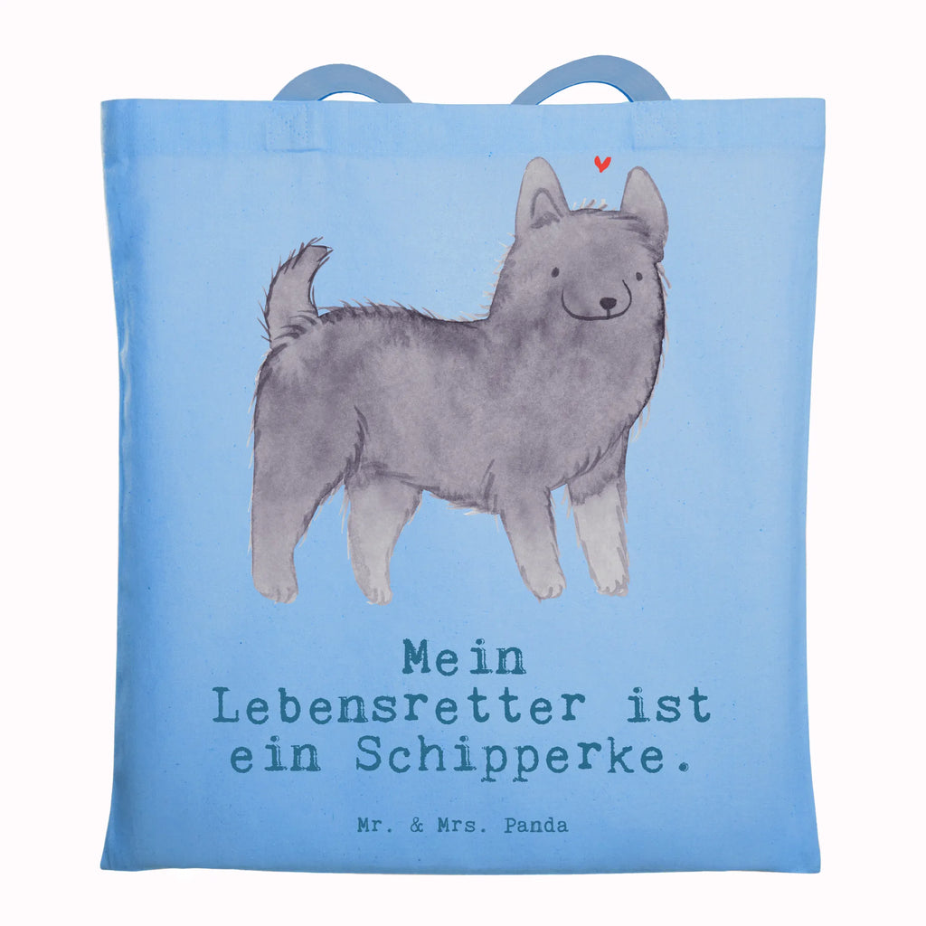 Tragetasche Schipperke Lebensretter Beuteltasche, Beutel, Einkaufstasche, Jutebeutel, Stoffbeutel, Tasche, Shopper, Umhängetasche, Strandtasche, Schultertasche, Stofftasche, Tragetasche, Badetasche, Jutetasche, Einkaufstüte, Laptoptasche, Hund, Hunderasse, Rassehund, Hundebesitzer, Geschenk, Tierfreund, Schenken, Welpe, Schipperke, belgische Hunderasse