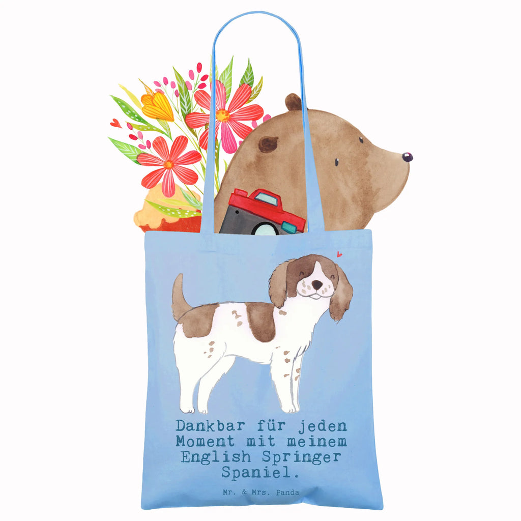 Tragetasche English Springer Spaniel Moment Beuteltasche, Beutel, Einkaufstasche, Jutebeutel, Stoffbeutel, Tasche, Shopper, Umhängetasche, Strandtasche, Schultertasche, Stofftasche, Tragetasche, Badetasche, Jutetasche, Einkaufstüte, Laptoptasche, Hund, Hunderasse, Rassehund, Hundebesitzer, Geschenk, Tierfreund, Schenken, Welpe, English Springer Spaniel