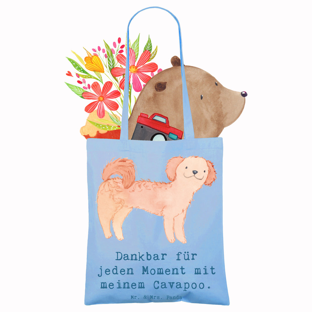 Tragetasche Cavapoo Moment Beuteltasche, Beutel, Einkaufstasche, Jutebeutel, Stoffbeutel, Tasche, Shopper, Umhängetasche, Strandtasche, Schultertasche, Stofftasche, Tragetasche, Badetasche, Jutetasche, Einkaufstüte, Laptoptasche, Hund, Hunderasse, Rassehund, Hundebesitzer, Geschenk, Tierfreund, Schenken, Welpe, Cavapoo, Cavoodle