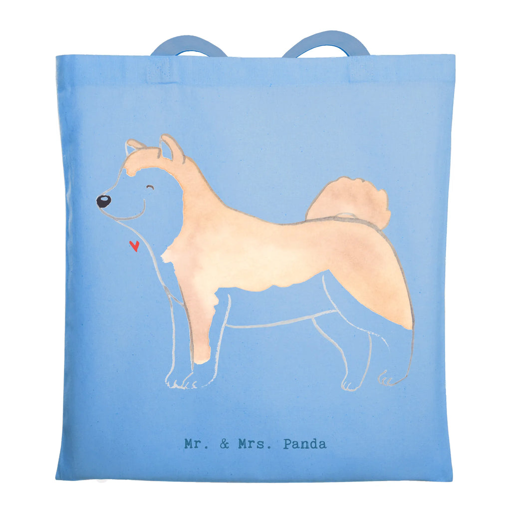 Tragetasche Akita Inu Lebensretter Beuteltasche, Beutel, Einkaufstasche, Jutebeutel, Stoffbeutel, Tasche, Shopper, Umhängetasche, Strandtasche, Schultertasche, Stofftasche, Tragetasche, Badetasche, Jutetasche, Einkaufstüte, Laptoptasche, Hund, Hunderasse, Rassehund, Hundebesitzer, Geschenk, Tierfreund, Schenken, Welpe