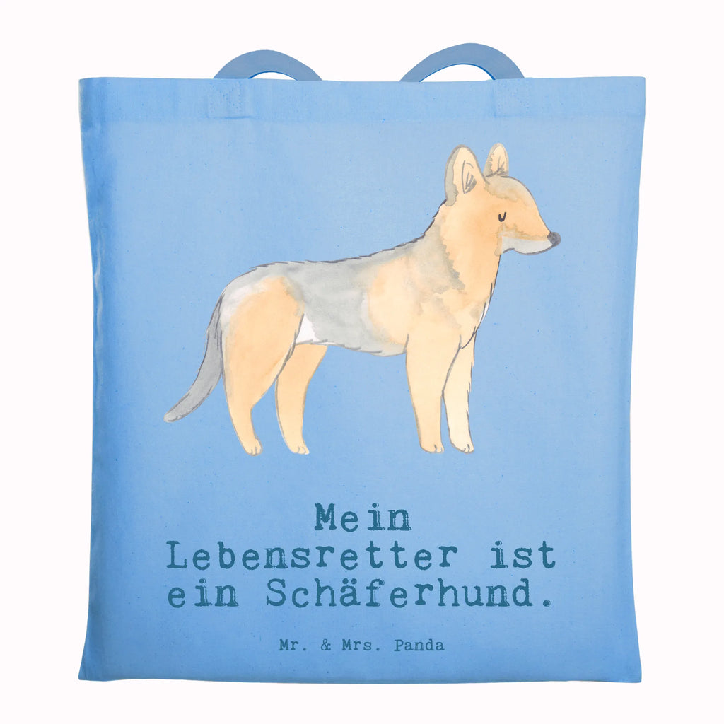 Tragetasche Schäferhund Lebensretter Beuteltasche, Beutel, Einkaufstasche, Jutebeutel, Stoffbeutel, Tasche, Shopper, Umhängetasche, Strandtasche, Schultertasche, Stofftasche, Tragetasche, Badetasche, Jutetasche, Einkaufstüte, Laptoptasche, Hund, Hunderasse, Rassehund, Hundebesitzer, Geschenk, Tierfreund, Schenken, Welpe, Schäferhund