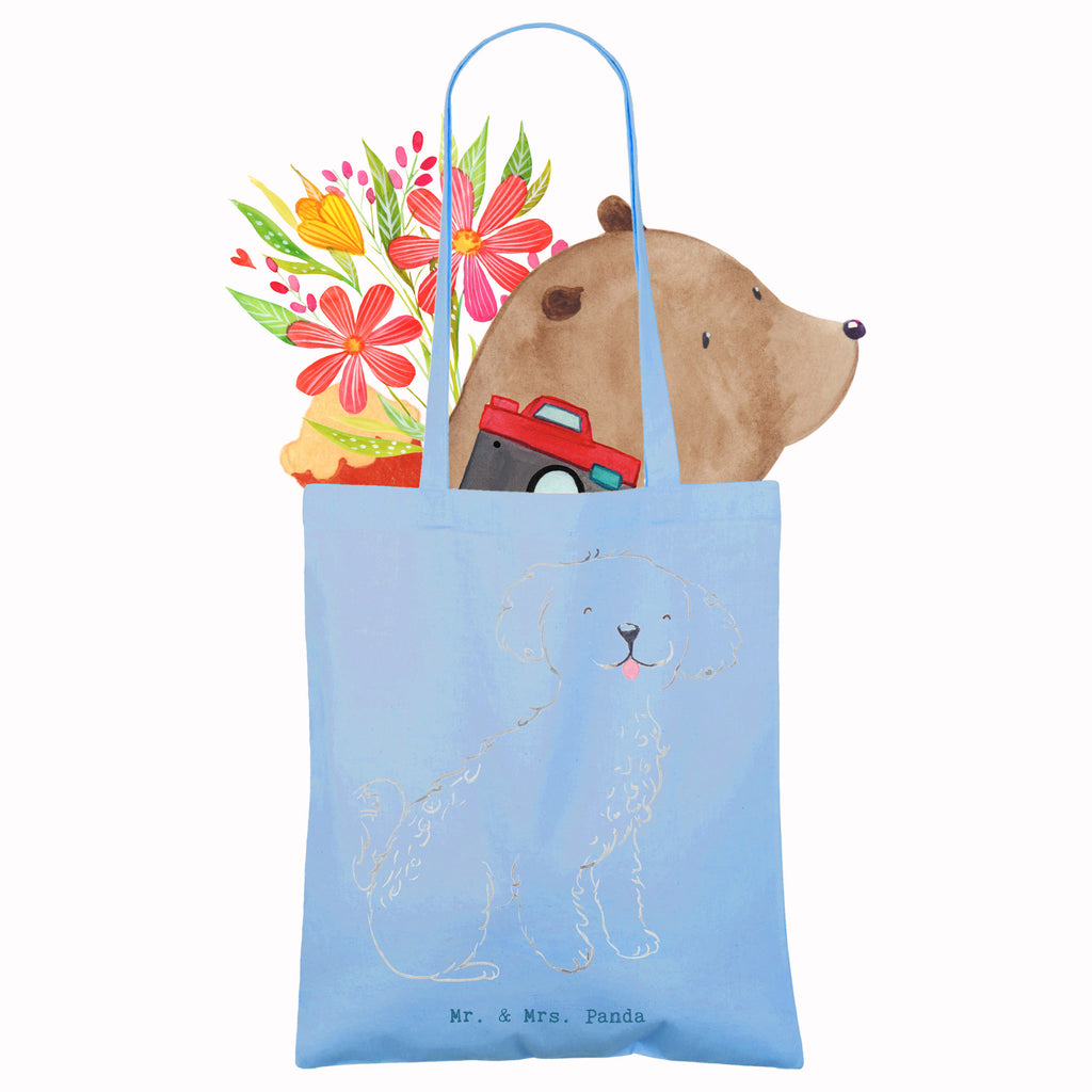 Tragetasche Bichon Frisé Moment Beuteltasche, Beutel, Einkaufstasche, Jutebeutel, Stoffbeutel, Tasche, Shopper, Umhängetasche, Strandtasche, Schultertasche, Stofftasche, Tragetasche, Badetasche, Jutetasche, Einkaufstüte, Laptoptasche, Hund, Hunderasse, Rassehund, Hundebesitzer, Geschenk, Tierfreund, Schenken, Welpe, Bichon Frisé