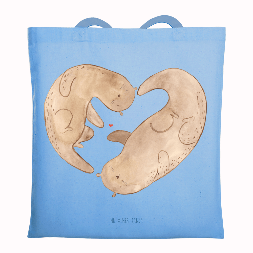 Tragetasche Otter Valentine Beuteltasche, Beutel, Einkaufstasche, Jutebeutel, Stoffbeutel, Tasche, Shopper, Umhängetasche, Strandtasche, Schultertasche, Stofftasche, Tragetasche, Badetasche, Jutetasche, Einkaufstüte, Laptoptasche, Liebe, Partner, Freund, Freundin, Ehemann, Ehefrau, Heiraten, Verlobung, Heiratsantrag, Liebesgeschenk, Jahrestag, Hocheitstag, Valentinstag, Geschenk für Frauen, Hochzeitstag, Mitbringsel, Geschenk für Freundin, Geschenk für Partner, Liebesbeweis, für Männer, für Ehemann