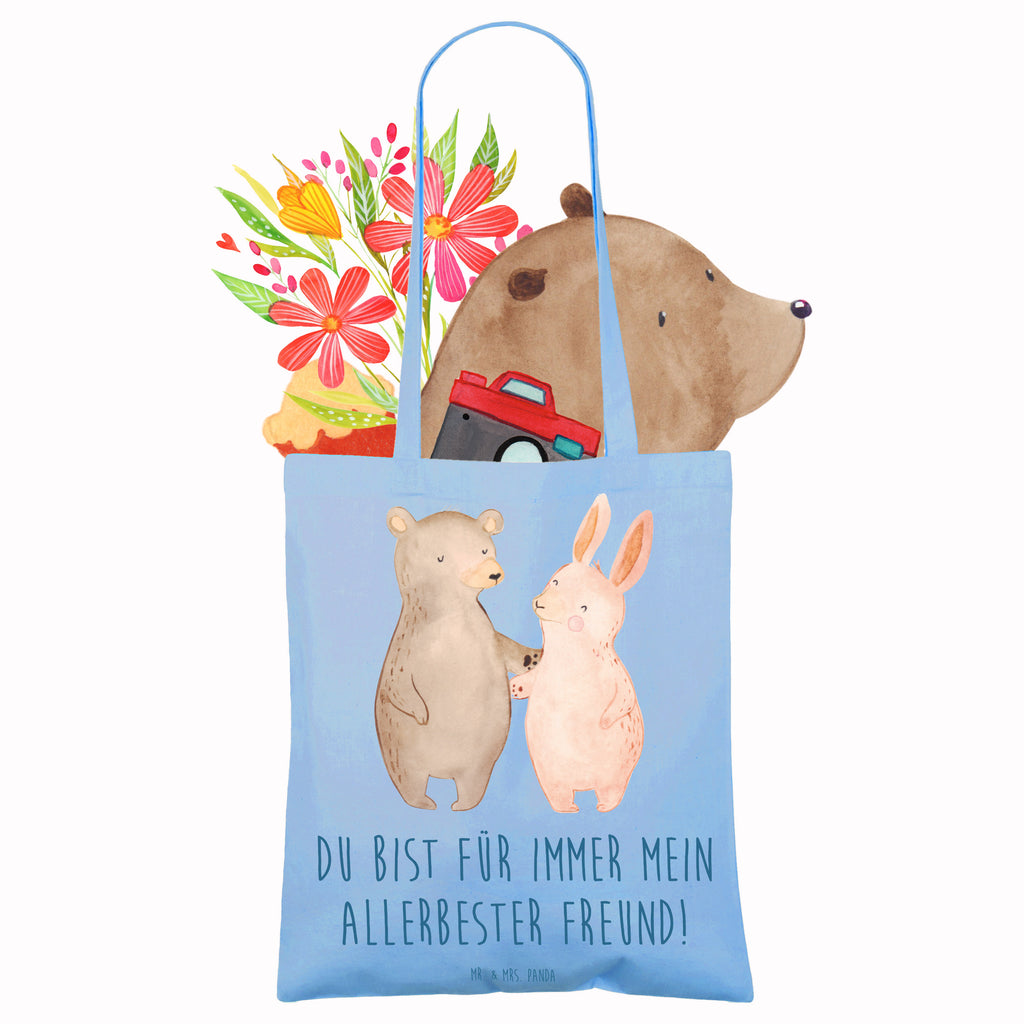 Tragetasche Bär Hase Umarmen Beuteltasche, Beutel, Einkaufstasche, Jutebeutel, Stoffbeutel, Tasche, Shopper, Umhängetasche, Strandtasche, Schultertasche, Stofftasche, Tragetasche, Badetasche, Jutetasche, Einkaufstüte, Laptoptasche, Liebe, Partner, Freund, Freundin, Ehemann, Ehefrau, Heiraten, Verlobung, Heiratsantrag, Liebesgeschenk, Jahrestag, Hocheitstag, Freunde, bester Freund, Hase, Bär, Bärchen, best friends