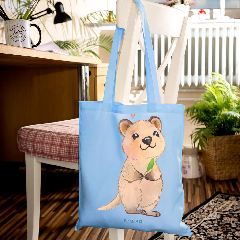 Tragetasche Quokka Happy Beuteltasche, Beutel, Einkaufstasche, Jutebeutel, Stoffbeutel, Tasche, Shopper, Umhängetasche, Strandtasche, Schultertasche, Stofftasche, Tragetasche, Badetasche, Jutetasche, Einkaufstüte, Laptoptasche, Tiermotive, Gute Laune, lustige Sprüche, Tiere, Quokka, Verschieben, Aufschieberitis, Lustiger Spruch, Niedliches Tier, Dinge erledigen