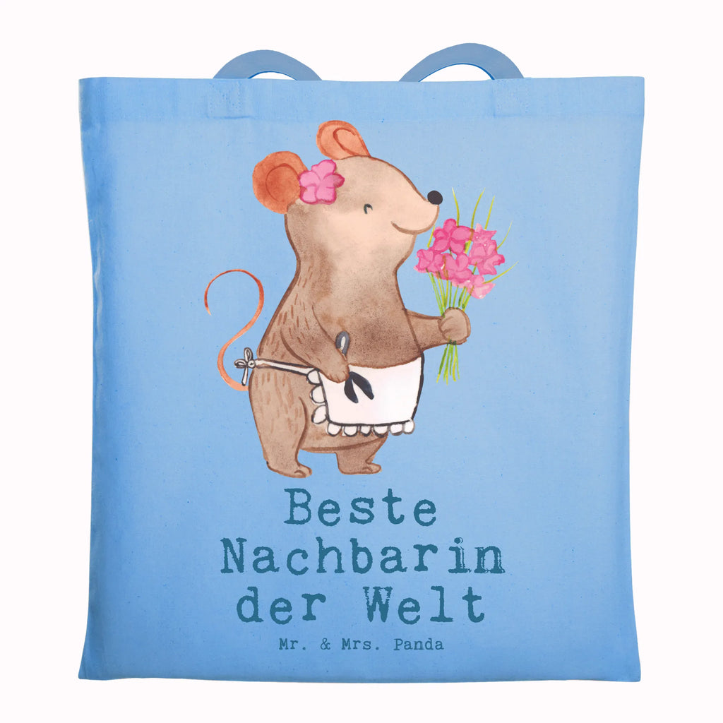 Tragetasche Maus Beste Nachbarin der Welt Beuteltasche, Beutel, Einkaufstasche, Jutebeutel, Stoffbeutel, Tasche, Shopper, Umhängetasche, Strandtasche, Schultertasche, Stofftasche, Tragetasche, Badetasche, Jutetasche, Einkaufstüte, Laptoptasche, für, Dankeschön, Geschenk, Schenken, Geburtstag, Geburtstagsgeschenk, Geschenkidee, Danke, Bedanken, Mitbringsel, Freude machen, Geschenktipp, Nachbarin, Nachbarn, Nachbarschaft, Freundin, Angrenzer, Anwohnerin, Bewohnerin, Freundschaft