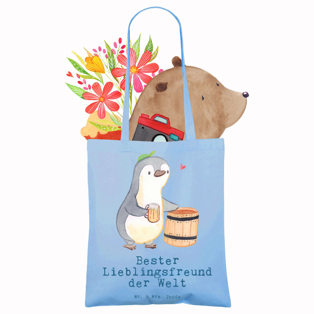 Tragetasche Pinguin Bester Lieblingsfreund der Welt Beuteltasche, Beutel, Einkaufstasche, Jutebeutel, Stoffbeutel, Tasche, Shopper, Umhängetasche, Strandtasche, Schultertasche, Stofftasche, Tragetasche, Badetasche, Jutetasche, Einkaufstüte, Laptoptasche, für, Dankeschön, Geschenk, Schenken, Geburtstag, Geburtstagsgeschenk, Geschenkidee, Danke, Bedanken, Mitbringsel, Freude machen, Geschenktipp, Lieblingsfreund, Freund, Partner, Lieblingsmensch, Lieblings Mensch, Liebling, Bae, bester Freund, Liebe, Herz, Love