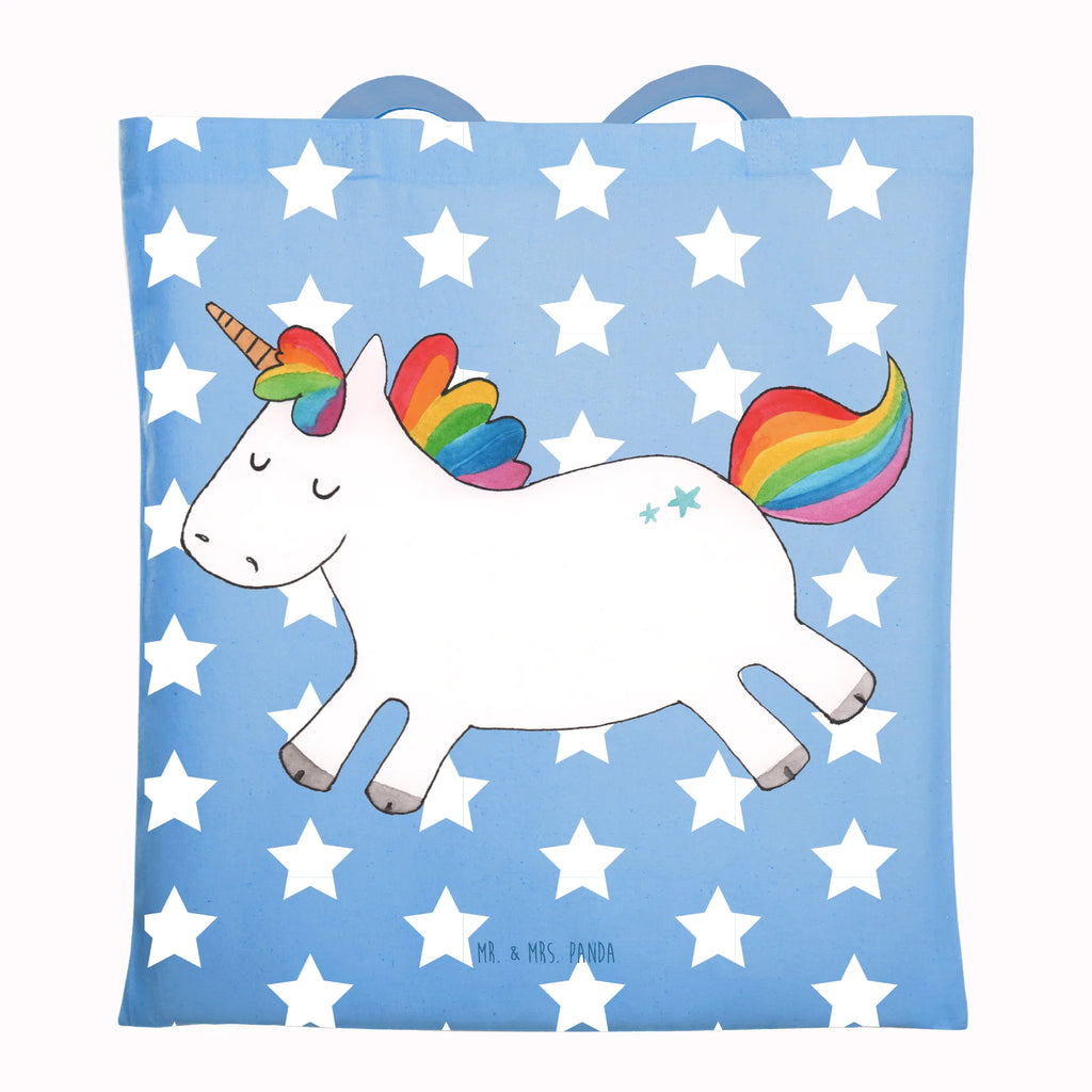 Tragetasche Einhorn Happy Beuteltasche, Beutel, Einkaufstasche, Jutebeutel, Stoffbeutel, Tasche, Shopper, Umhängetasche, Strandtasche, Schultertasche, Stofftasche, Tragetasche, Badetasche, Jutetasche, Einkaufstüte, Laptoptasche, Einhorn, Einhörner, Einhorn Deko, Unicorn, glücklich, fröhlich, Spaß, Freude, Lebensfreude, witzig, spannend, Lächeln, Lachen