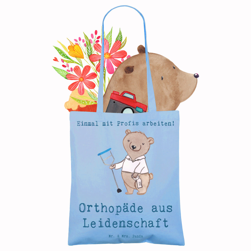 Tragetasche Orthopäde aus Leidenschaft Beuteltasche, Beutel, Einkaufstasche, Jutebeutel, Stoffbeutel, Tasche, Shopper, Umhängetasche, Strandtasche, Schultertasche, Stofftasche, Tragetasche, Badetasche, Jutetasche, Einkaufstüte, Laptoptasche, Beruf, Ausbildung, Jubiläum, Abschied, Rente, Kollege, Kollegin, Geschenk, Schenken, Arbeitskollege, Mitarbeiter, Firma, Danke, Dankeschön, Orthopäde, Facharzt, Orthopädie, Praxis, Eröffnung