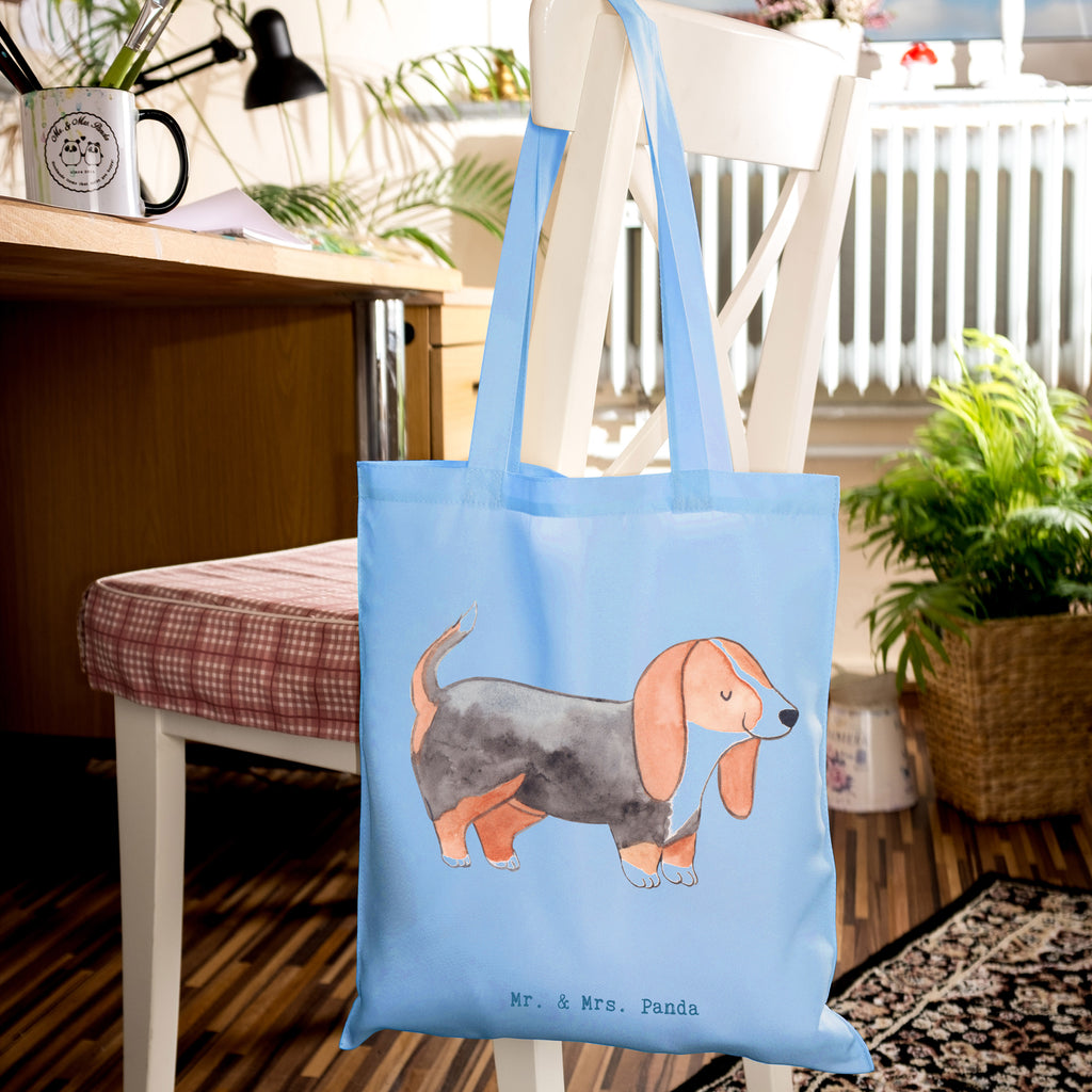 Tragetasche Basset Hound Lebensretter Beuteltasche, Beutel, Einkaufstasche, Jutebeutel, Stoffbeutel, Tasche, Shopper, Umhängetasche, Strandtasche, Schultertasche, Stofftasche, Tragetasche, Badetasche, Jutetasche, Einkaufstüte, Laptoptasche, Hund, Hunderasse, Rassehund, Hundebesitzer, Geschenk, Tierfreund, Schenken, Welpe, Basset Hound, Basset