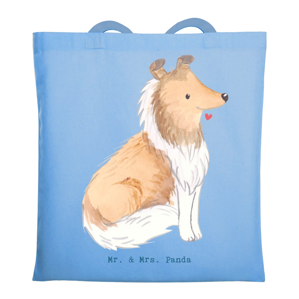 Tragetasche Langhaar Collie Moment Beuteltasche, Beutel, Einkaufstasche, Jutebeutel, Stoffbeutel, Tasche, Shopper, Umhängetasche, Strandtasche, Schultertasche, Stofftasche, Tragetasche, Badetasche, Jutetasche, Einkaufstüte, Laptoptasche, Hund, Hunderasse, Rassehund, Hundebesitzer, Geschenk, Tierfreund, Schenken, Welpe, Langhaar Collie, britischer Hütehund