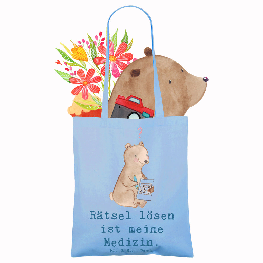 Tragetasche Bär Rätsel lösen Beuteltasche, Beutel, Einkaufstasche, Jutebeutel, Stoffbeutel, Tasche, Shopper, Umhängetasche, Strandtasche, Schultertasche, Stofftasche, Tragetasche, Badetasche, Jutetasche, Einkaufstüte, Laptoptasche, Geschenk, Sport, Sportart, Hobby, Schenken, Danke, Dankeschön, Auszeichnung, Gewinn, Sportler, Rätsel lösen, Kreuzworträtsel lösen, Knobeln, Gedächtnistraining, Gedächtnissport