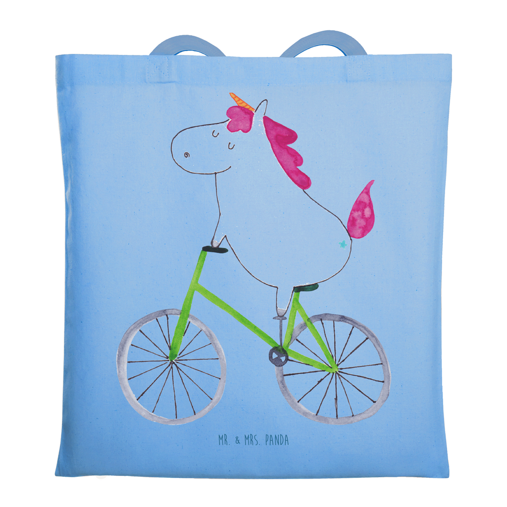 Tragetasche Einhorn Radfahrer Beuteltasche, Beutel, Einkaufstasche, Jutebeutel, Stoffbeutel, Tasche, Shopper, Umhängetasche, Strandtasche, Schultertasche, Stofftasche, Tragetasche, Badetasche, Jutetasche, Einkaufstüte, Laptoptasche, Einhorn, Einhörner, Einhorn Deko, Pegasus, Unicorn, Radfahren, Radfahrer, Rad, Bike, Feenstaub, Konfetti, Luxusproblem, Kummer, Liebeskummer