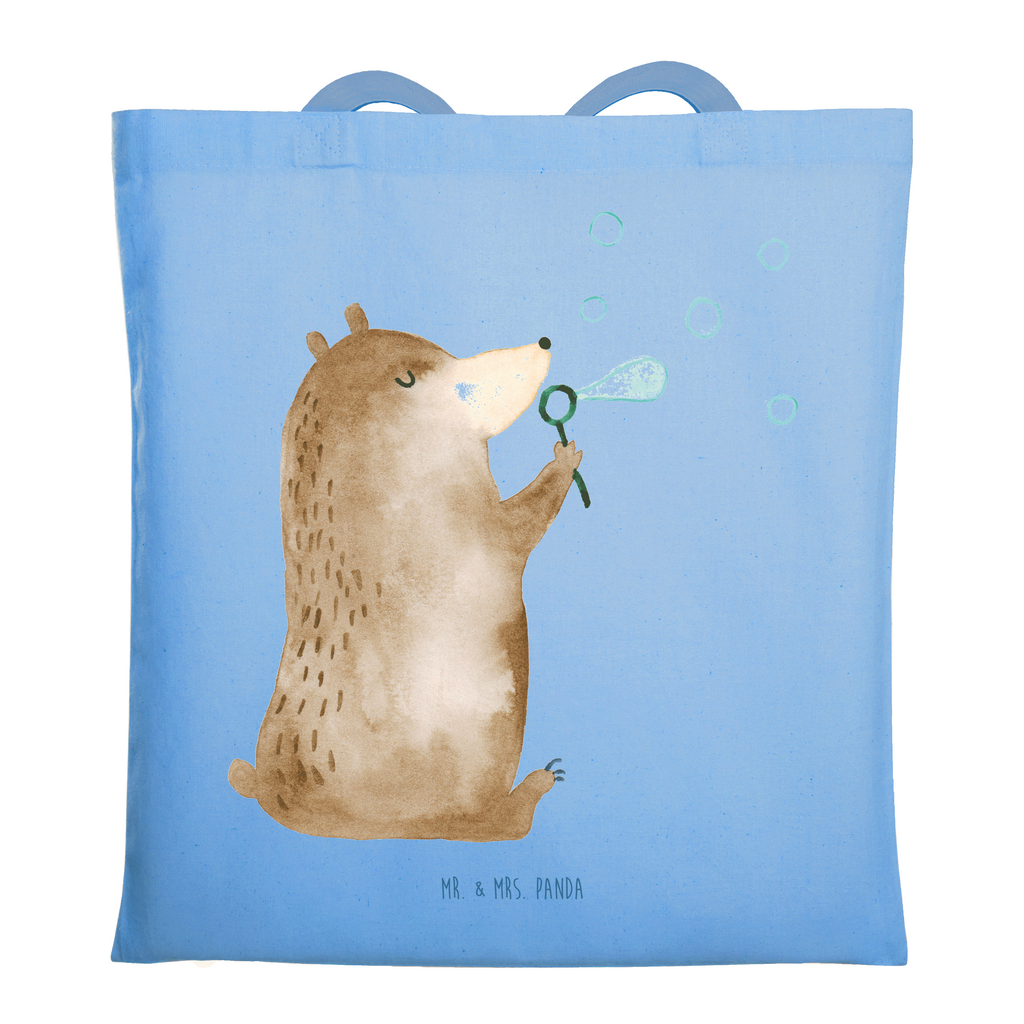 Tragetasche Bär Seifenblasen Beuteltasche, Beutel, Einkaufstasche, Jutebeutel, Stoffbeutel, Tasche, Shopper, Umhängetasche, Strandtasche, Schultertasche, Stofftasche, Tragetasche, Badetasche, Jutetasche, Einkaufstüte, Laptoptasche, Bär, Teddy, Teddybär, Seifenblasen Bär Lustig Sein Glücklich Traurig Happy