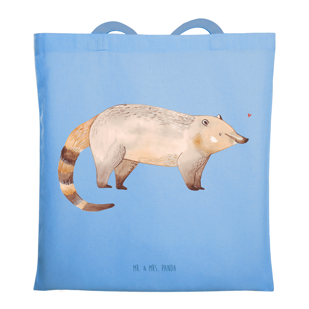 Tragetasche Nasenbär Beuteltasche, Beutel, Einkaufstasche, Jutebeutel, Stoffbeutel, Tasche, Shopper, Umhängetasche, Strandtasche, Schultertasche, Stofftasche, Tragetasche, Badetasche, Jutetasche, Einkaufstüte, Laptoptasche, Tiermotive, Gute Laune, lustige Sprüche, Tiere, Nasenbär, Nasenbären, Rüsselbär, Bär