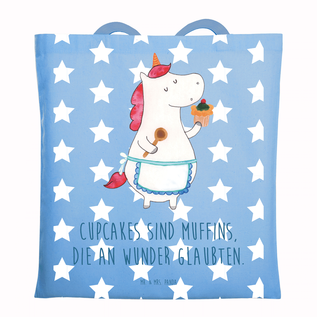 Tragetasche Einhorn Küche Beuteltasche, Beutel, Einkaufstasche, Jutebeutel, Stoffbeutel, Tasche, Shopper, Umhängetasche, Strandtasche, Schultertasche, Stofftasche, Tragetasche, Badetasche, Jutetasche, Einkaufstüte, Laptoptasche, Einhorn, Einhörner, Einhorn Deko, Pegasus, Unicorn, backen, Muffin, Motivation, Träumer, träumen, Bäckerin, Hobbykoch, Koch, Torte, Kuchen