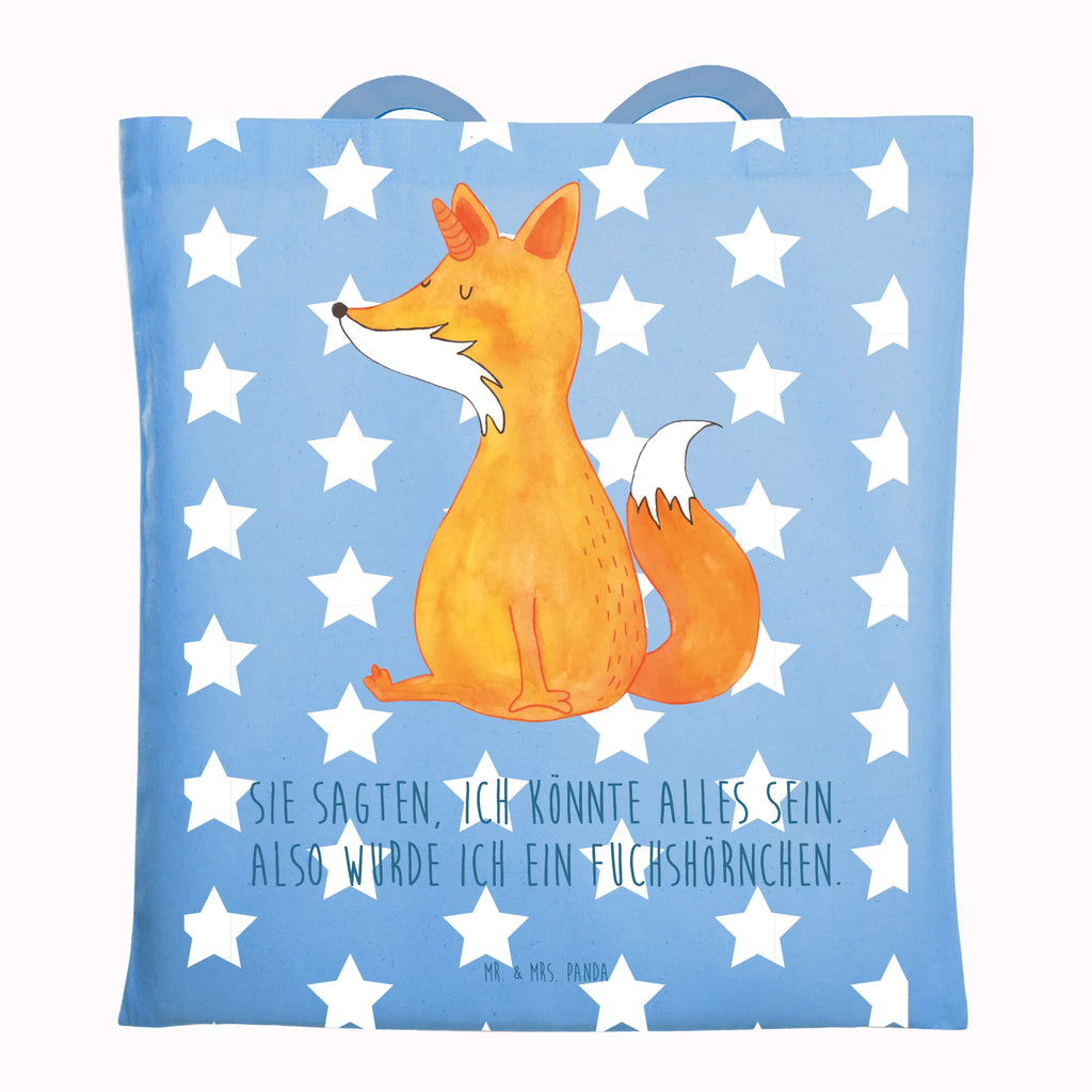 Tragetasche Einhorn Fuchs Beuteltasche, Beutel, Einkaufstasche, Jutebeutel, Stoffbeutel, Tasche, Shopper, Umhängetasche, Strandtasche, Schultertasche, Stofftasche, Tragetasche, Badetasche, Jutetasche, Einkaufstüte, Laptoptasche, Einhorn, Einhörner, Einhorn Deko, Unicorn, Fuchs, Unicorns, Fuchshörnchen, Fuchshorn, Foxycorn, Füchse